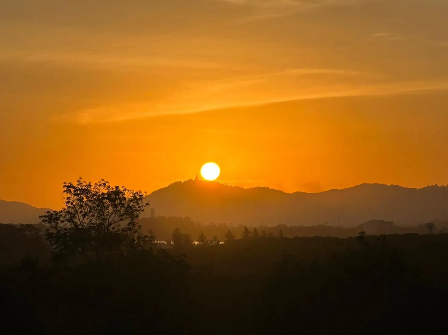 Sunset in So View Phuket Resort