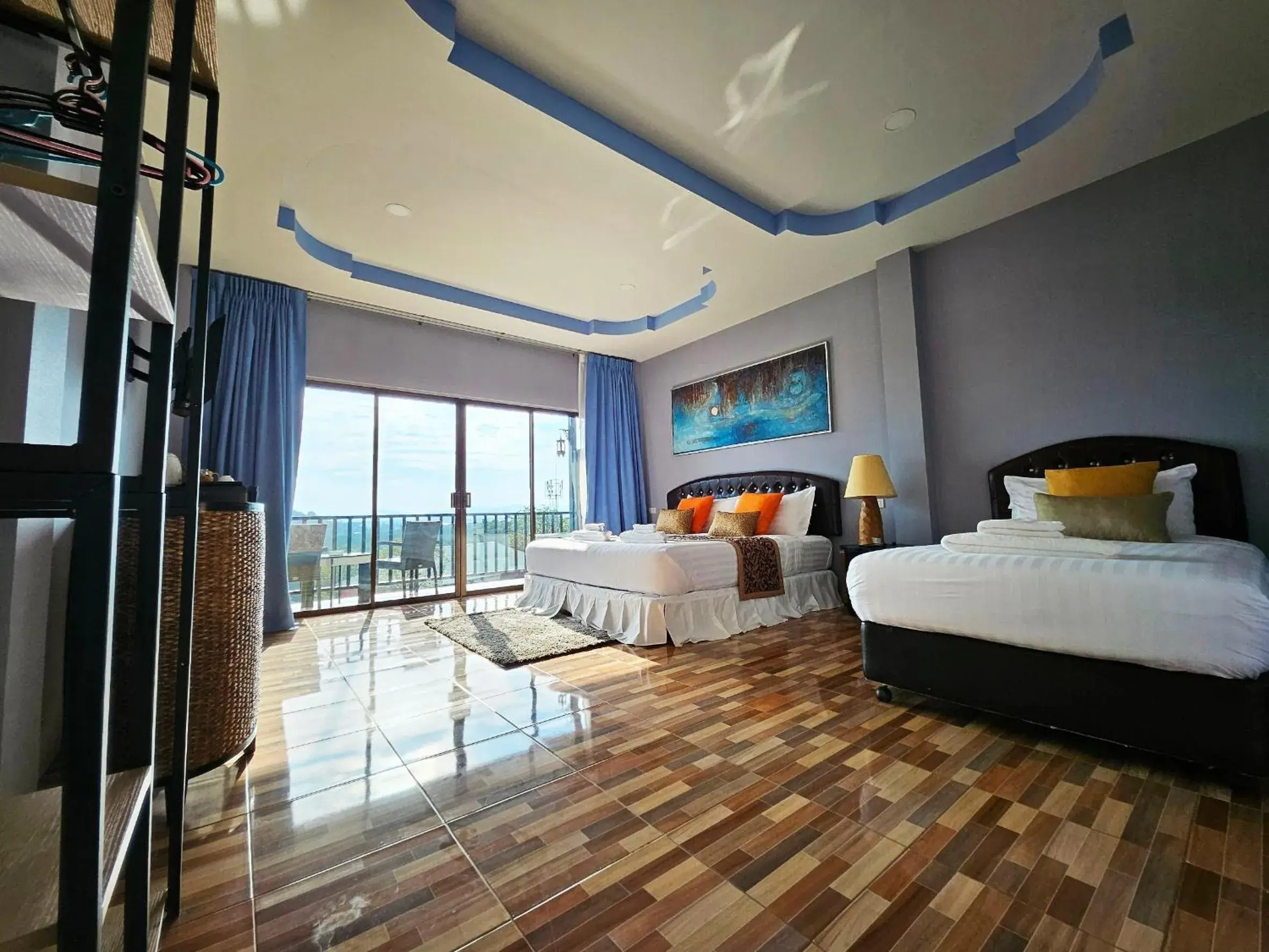 Triple Room with Bath in So View Phuket Resort Triple Room with Bath in So View Phuket Resort