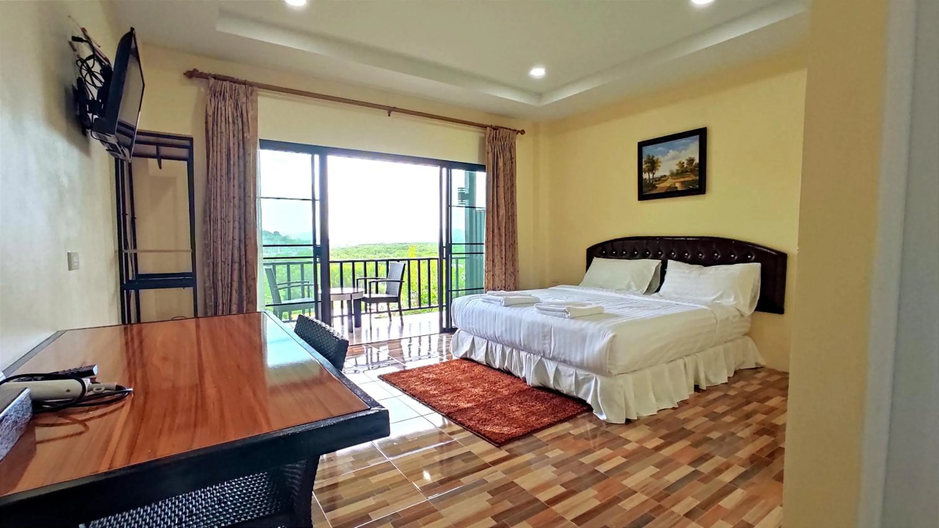 Bed in So View Phuket Resort