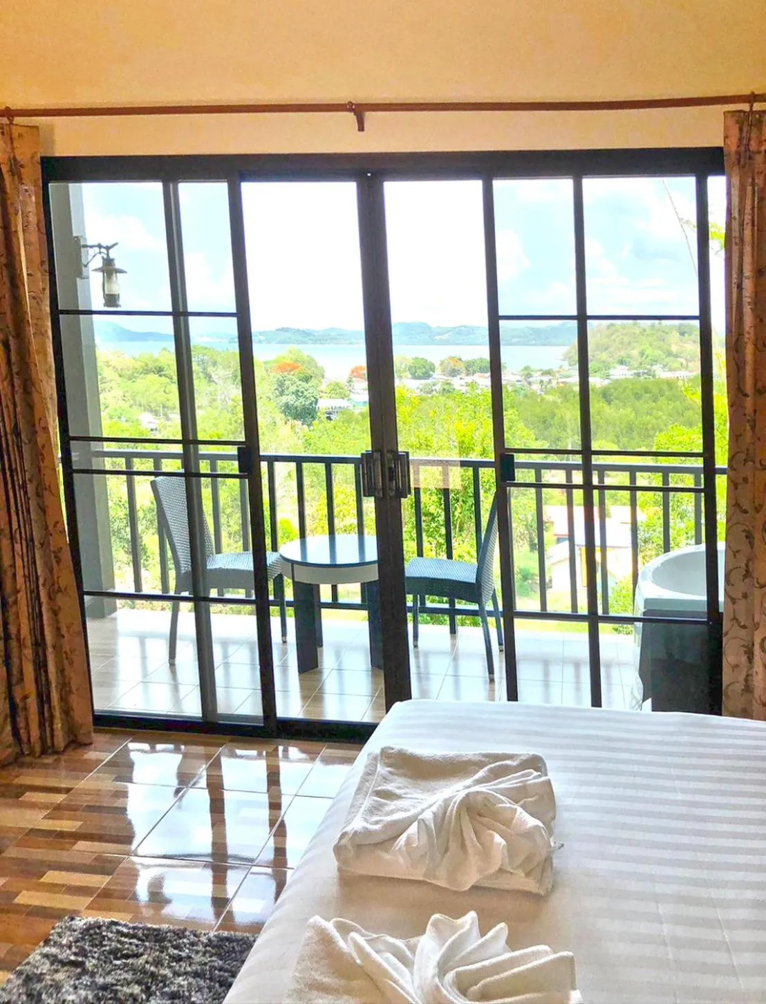 Natural landscape, Bed in So View Phuket Resort