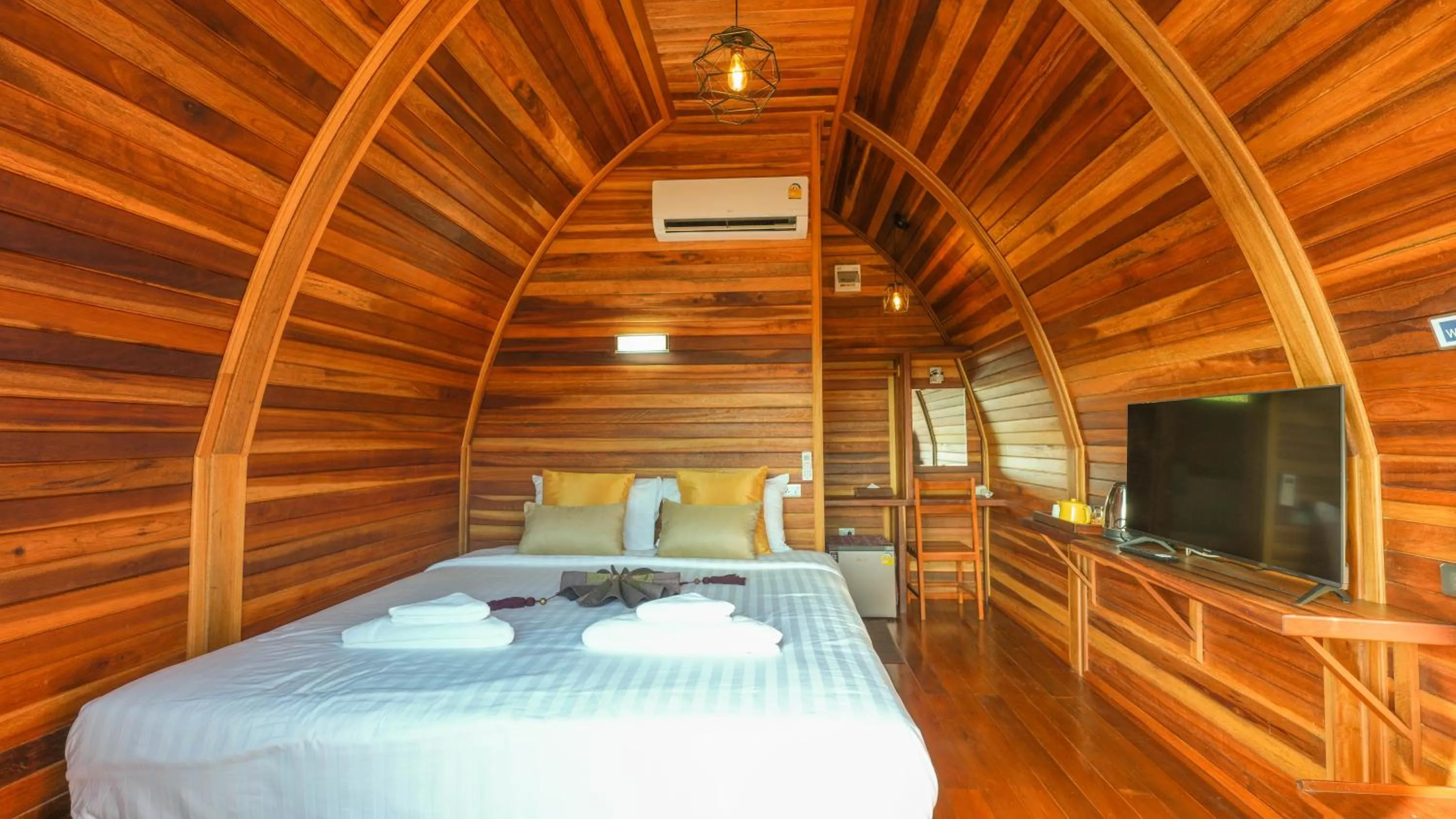 Bed in So View Phuket Resort