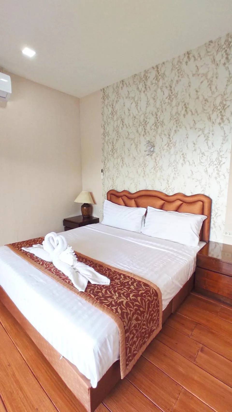 Bed in So View Phuket Resort