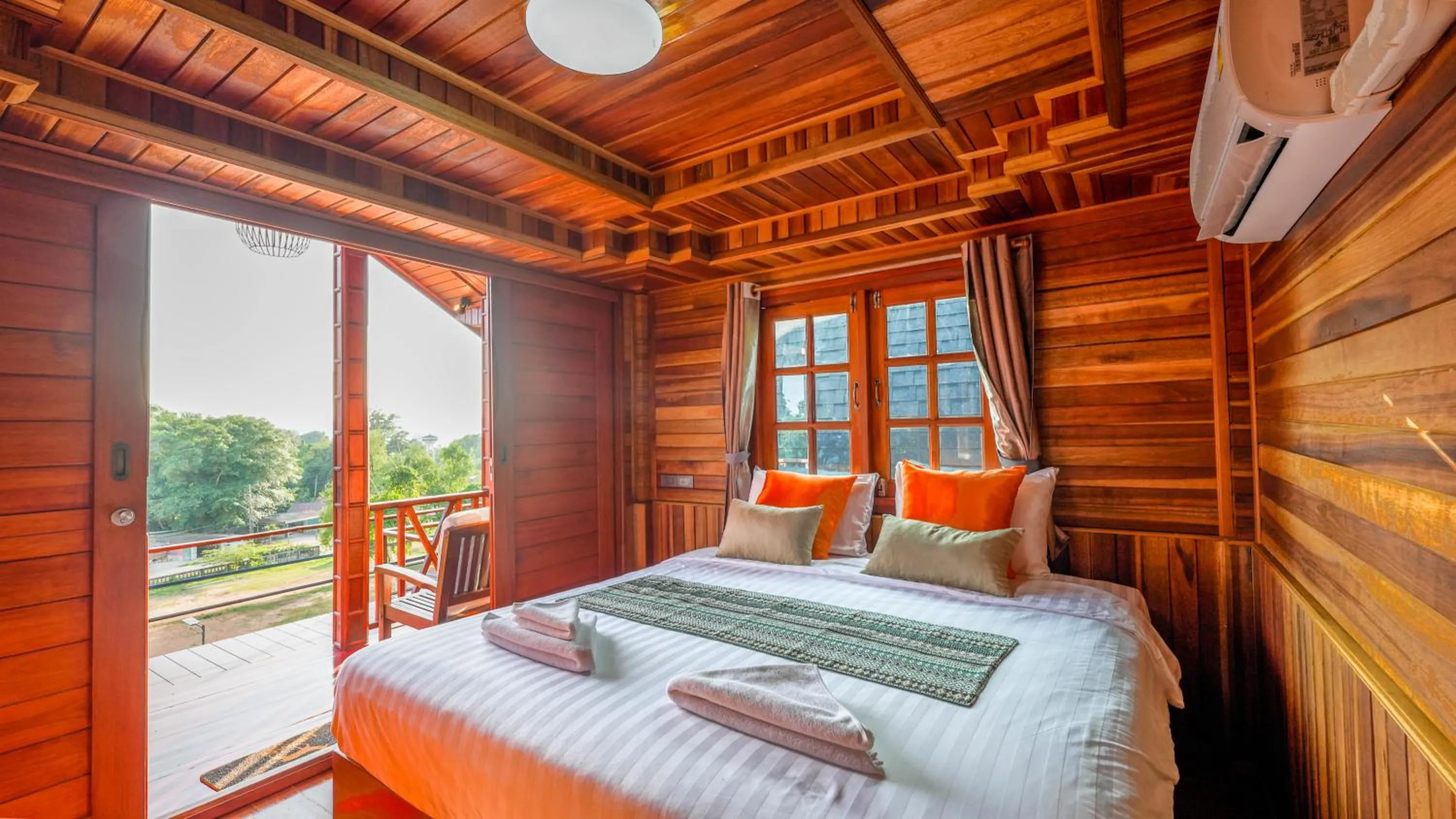 Bed in So View Phuket Resort