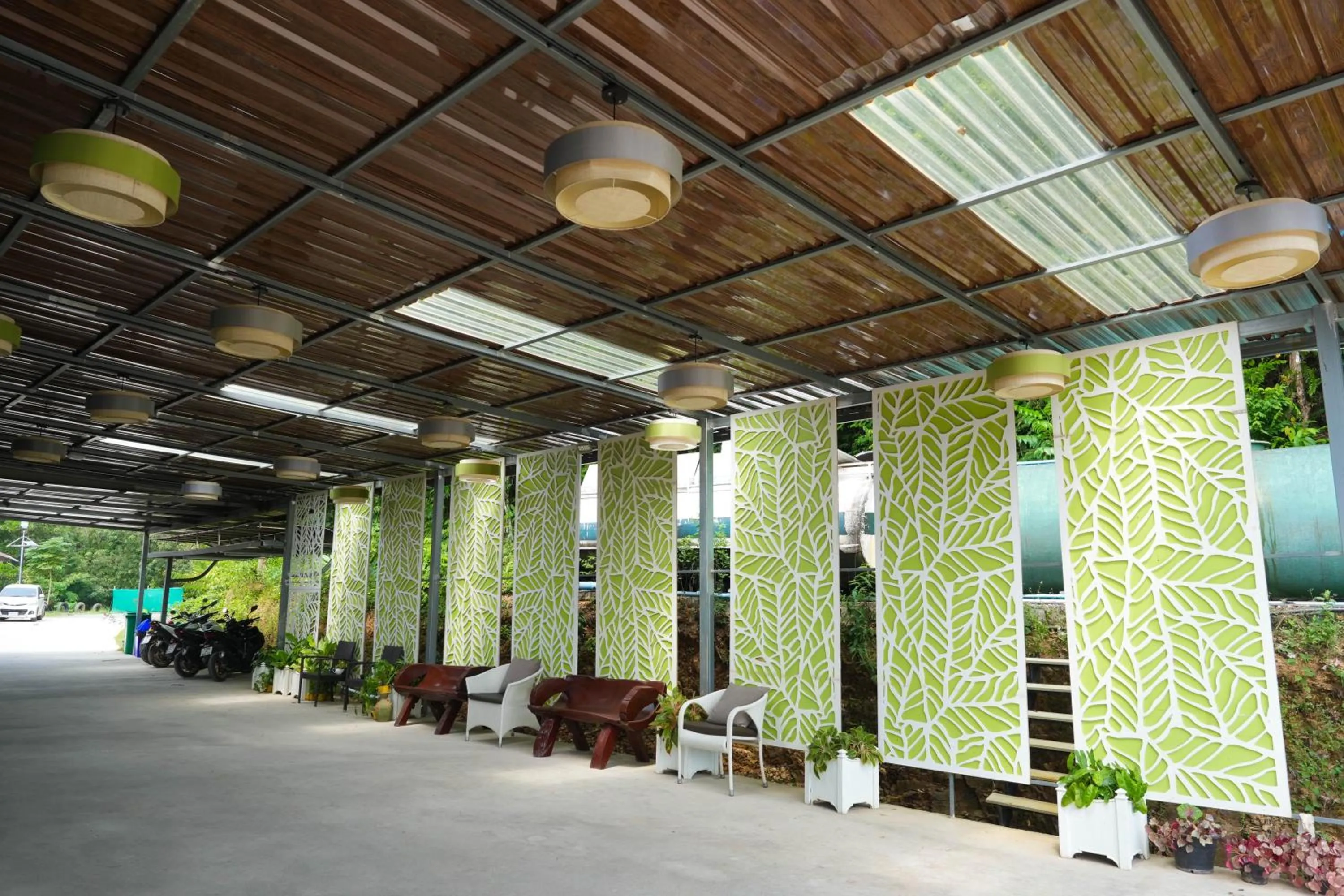 Seating area in So View Phuket Resort