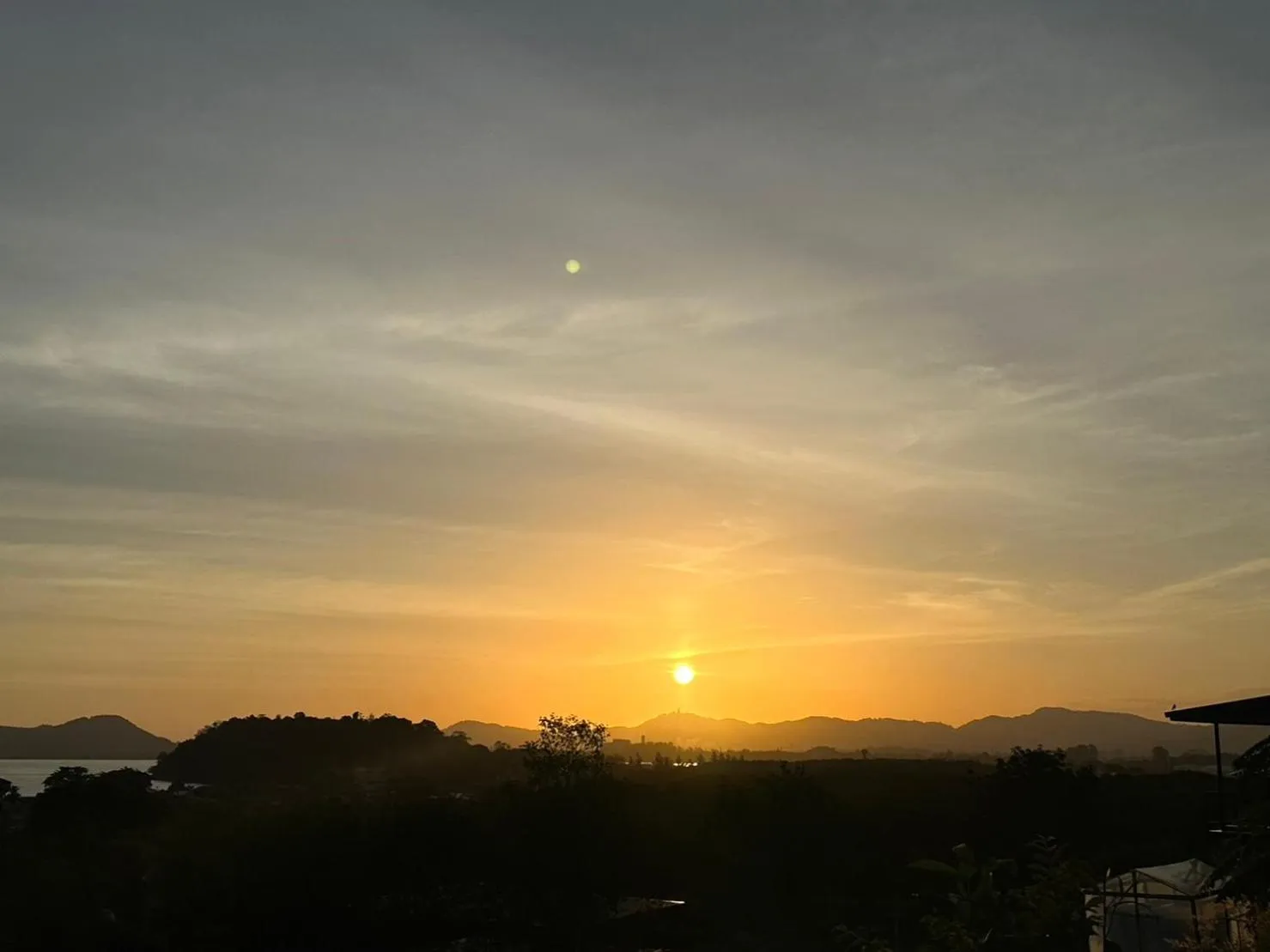 Sunset in So View Phuket Resort