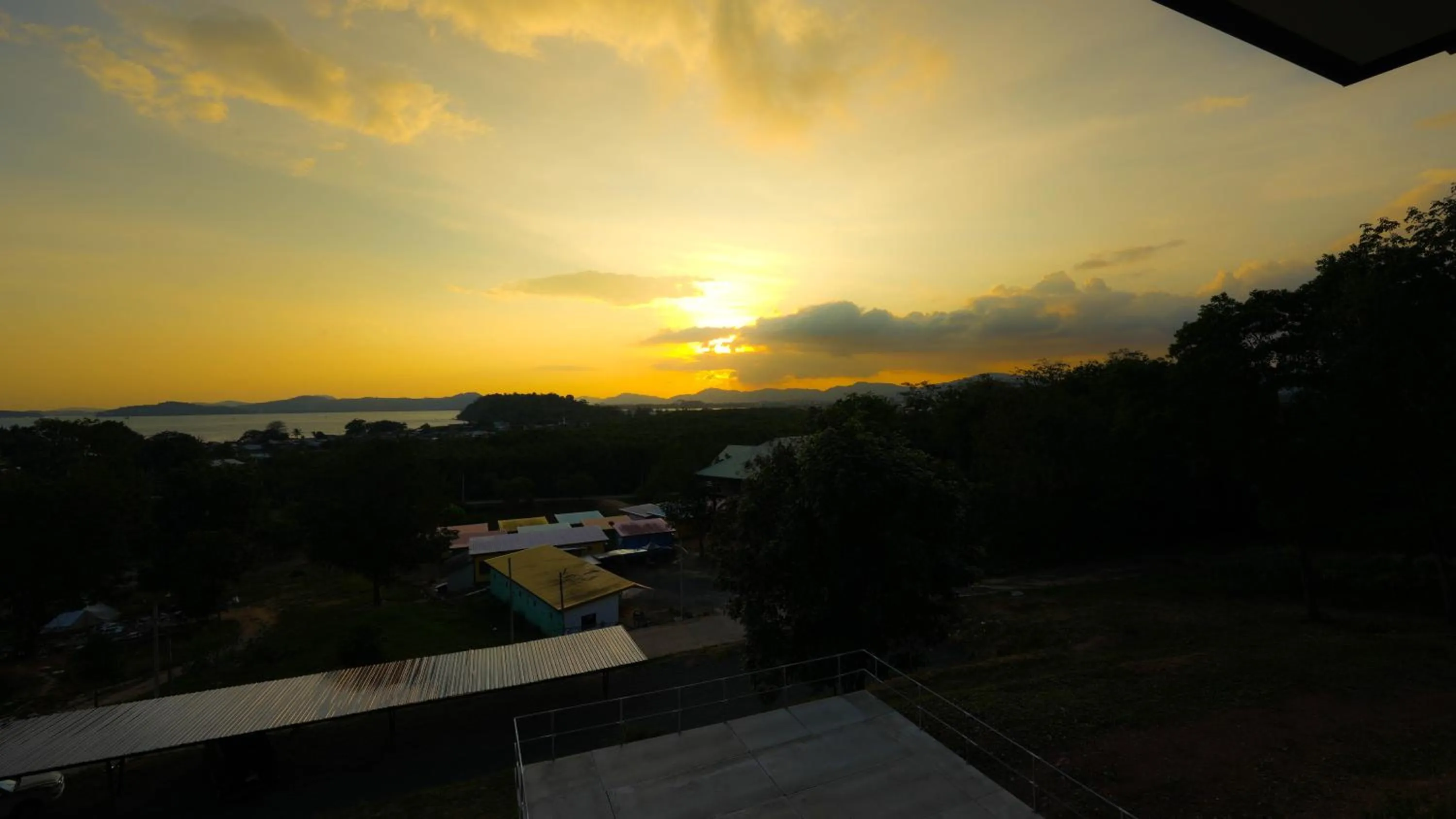 Sunset in So View Phuket Resort