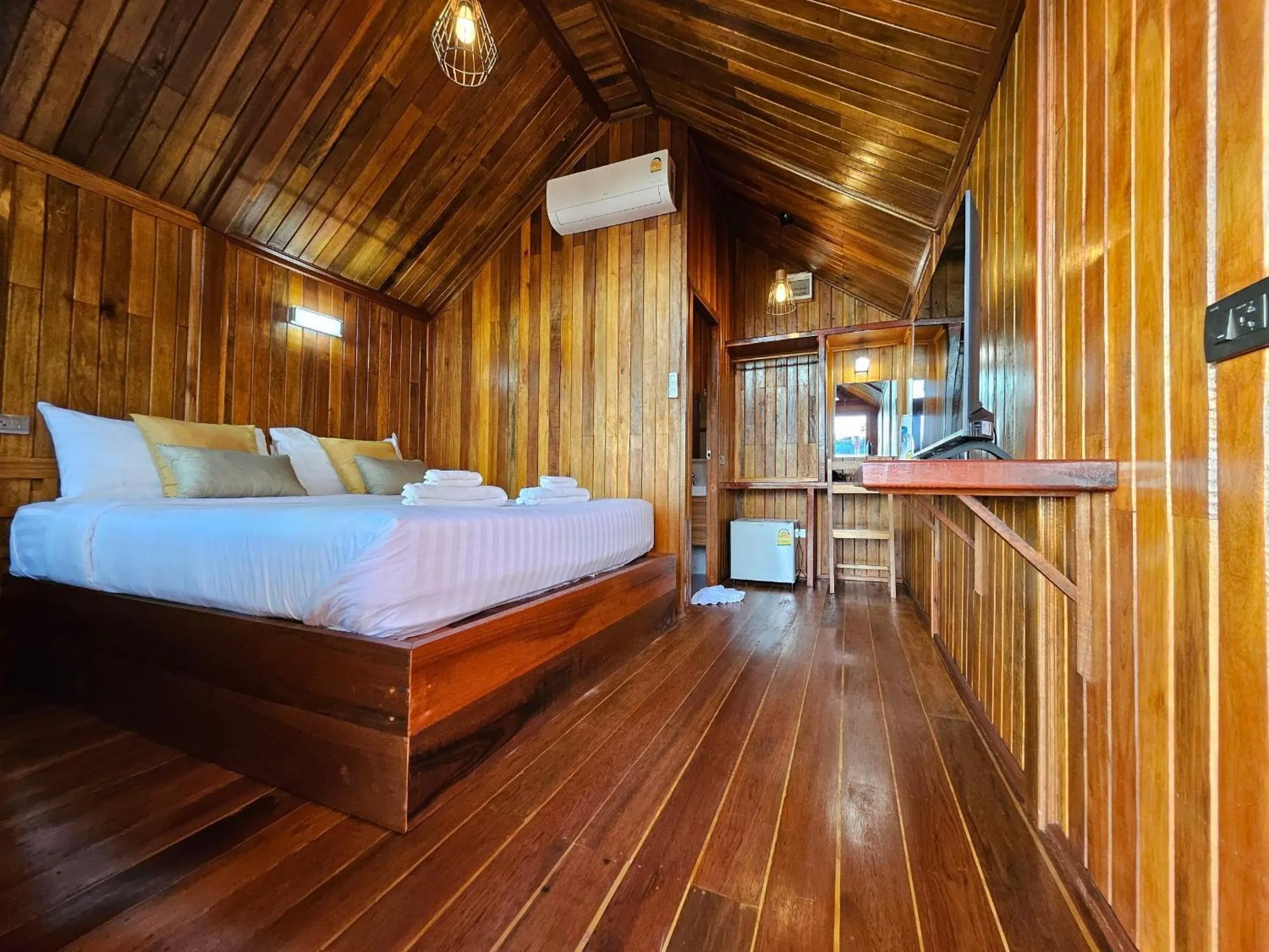 Bed in So View Phuket Resort