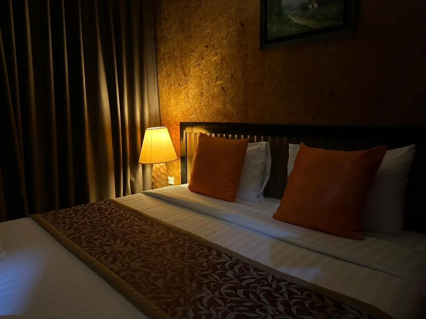 Bed in So View Phuket Resort