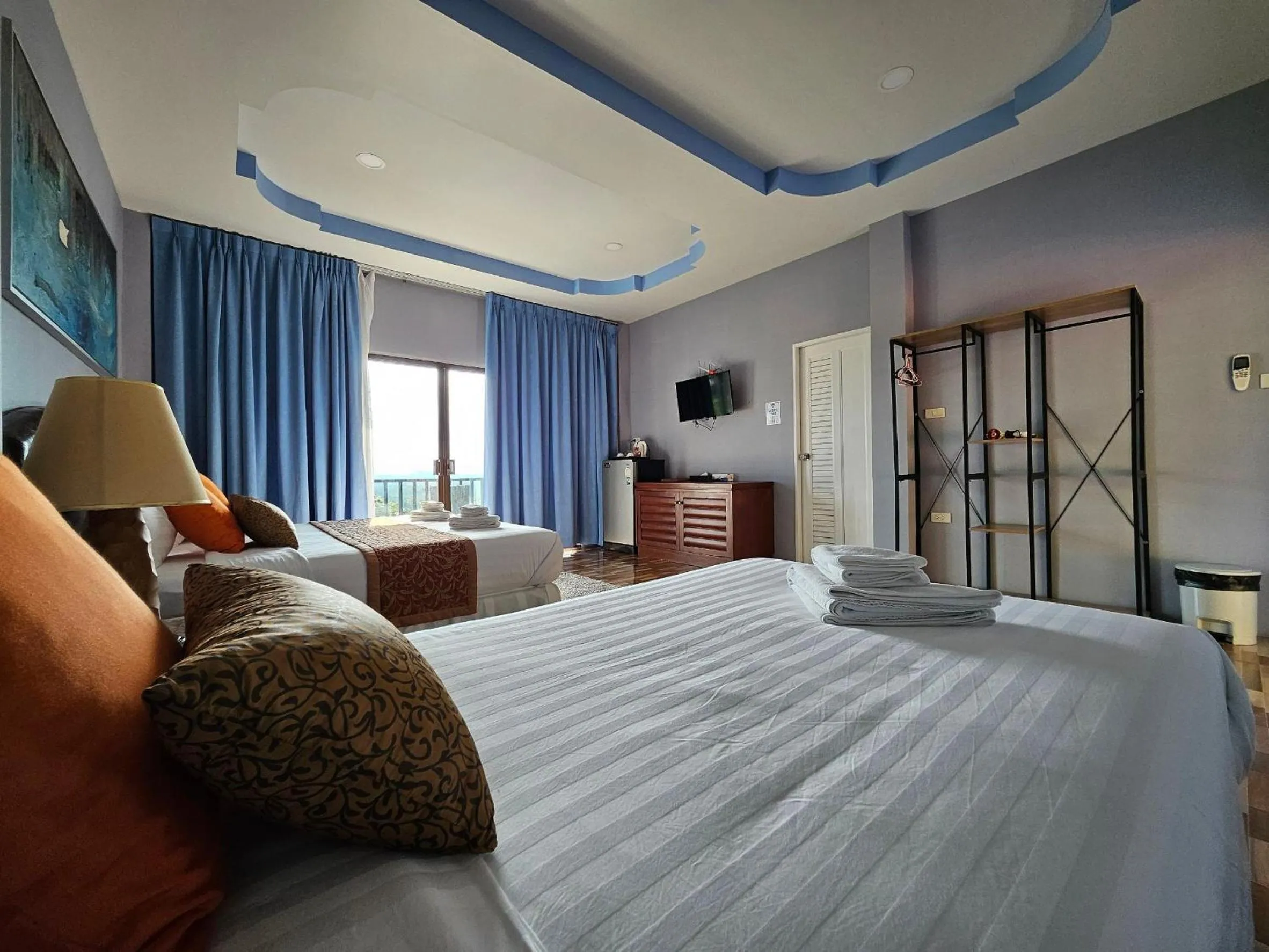 Bed in So View Phuket Resort