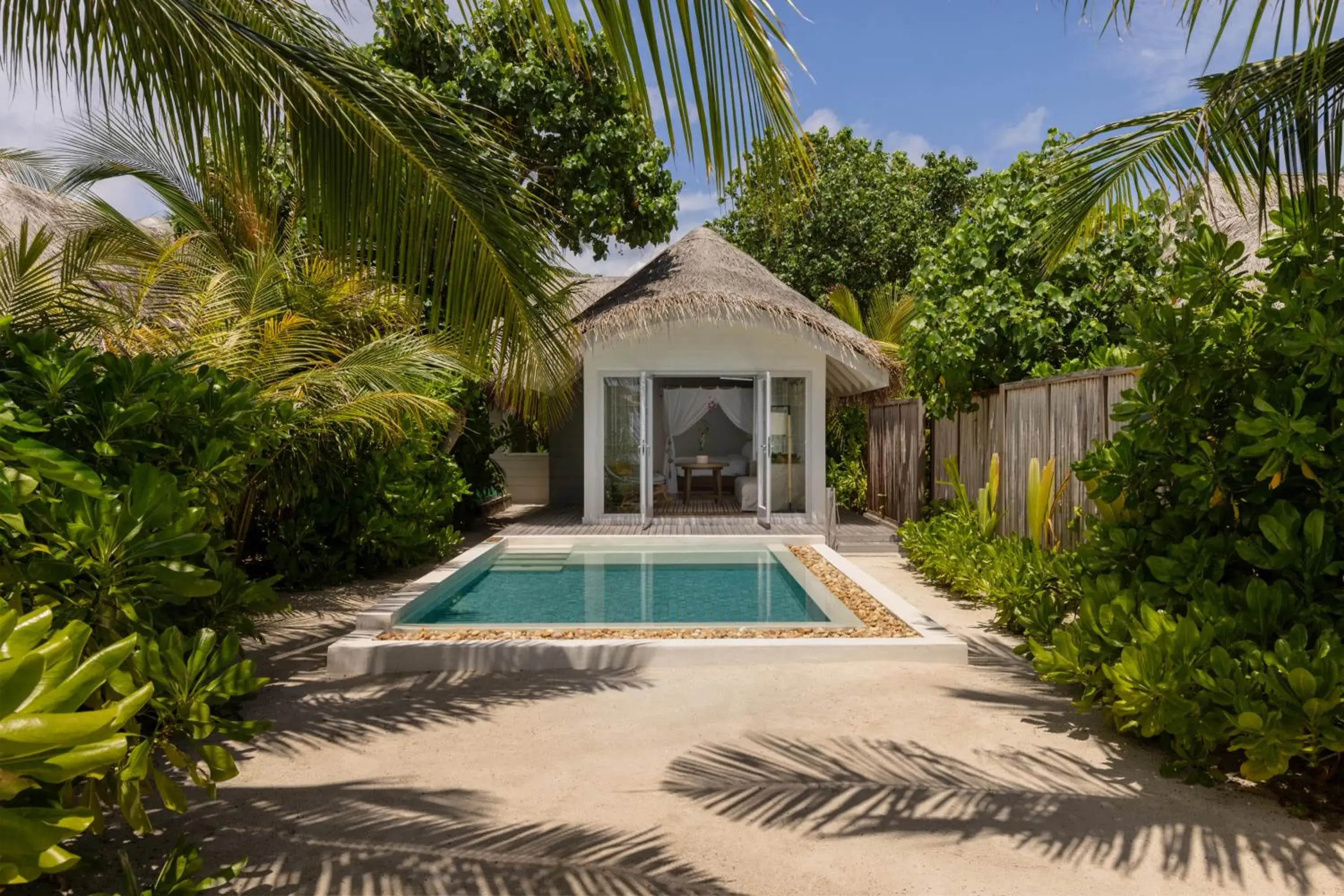 Deluxe Beach Villa with Pool in Six Senses Kanuhura Deluxe Beach Villa with Pool in Six Senses Kanuhura