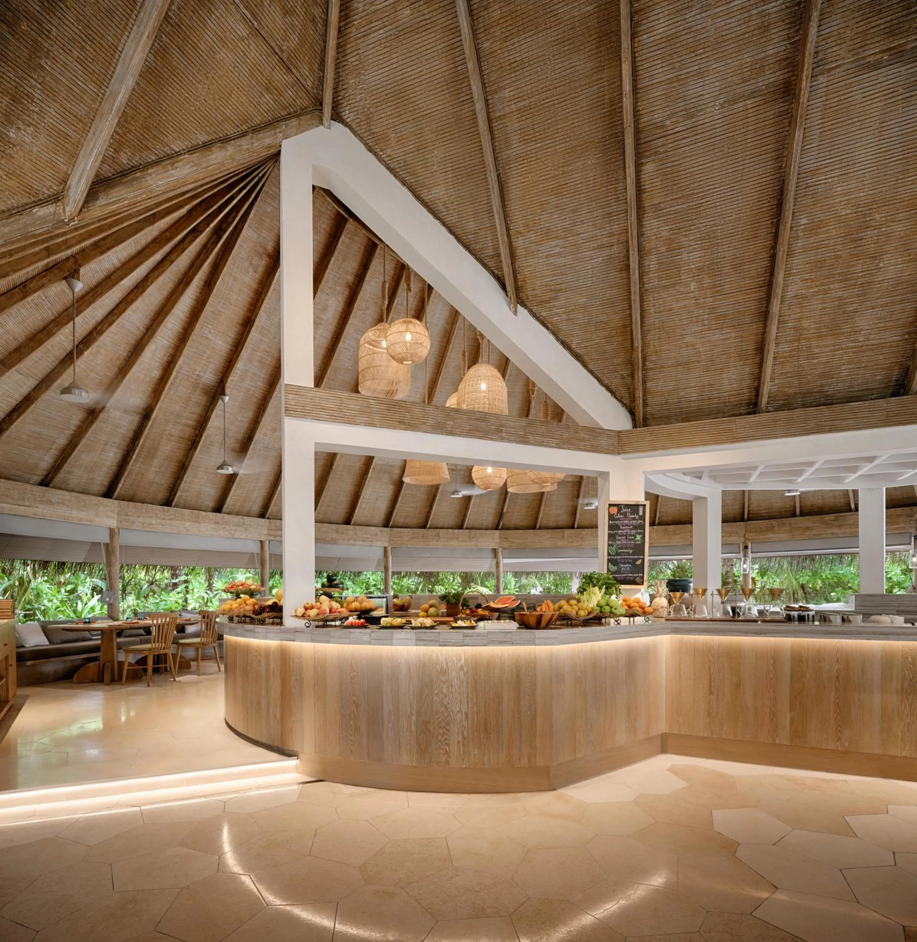 Breakfast in Six Senses Kanuhura