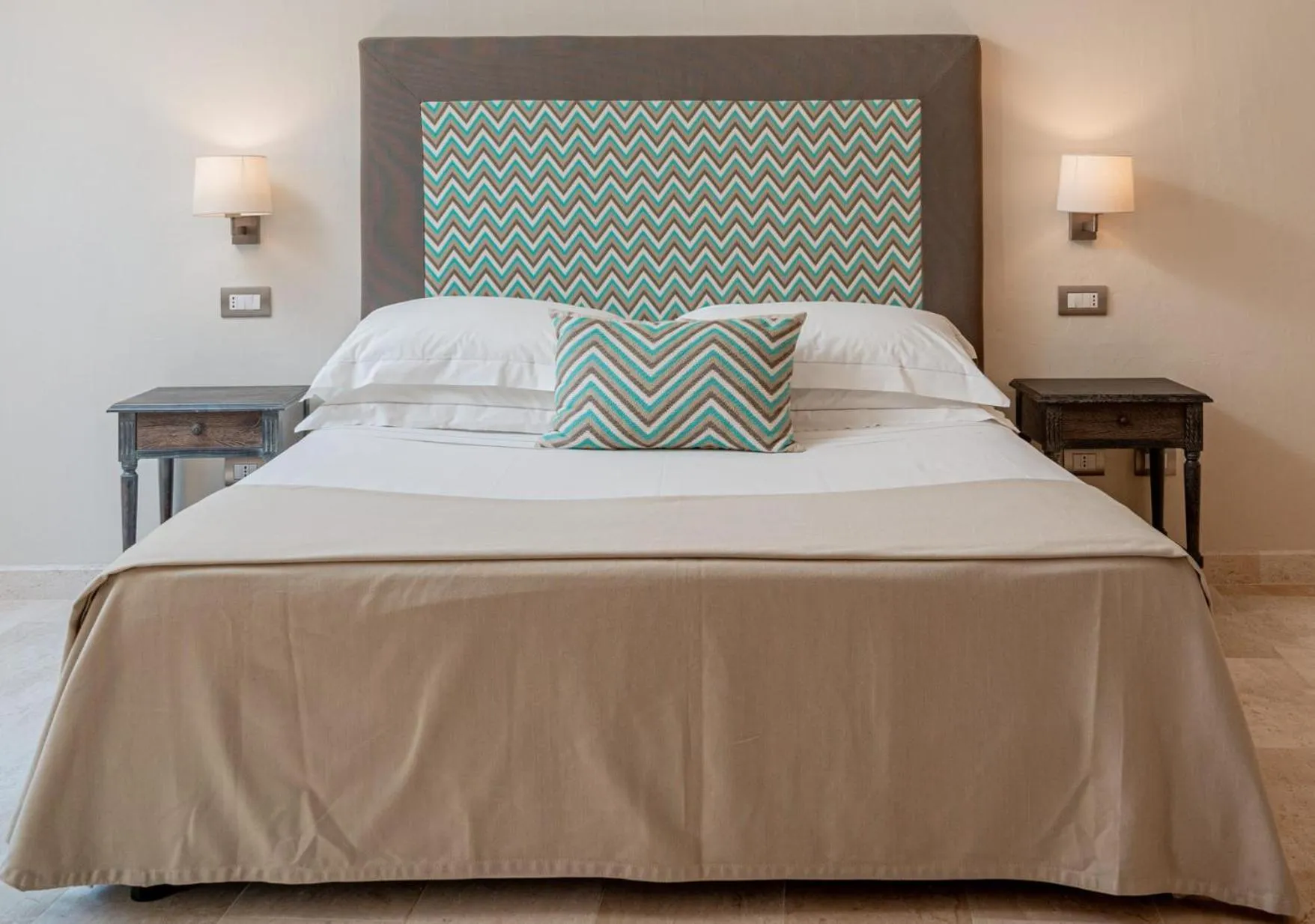 Bed in Hotel Cala Lunga