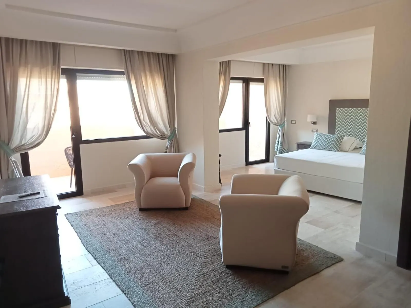 Bed in Hotel Cala Lunga