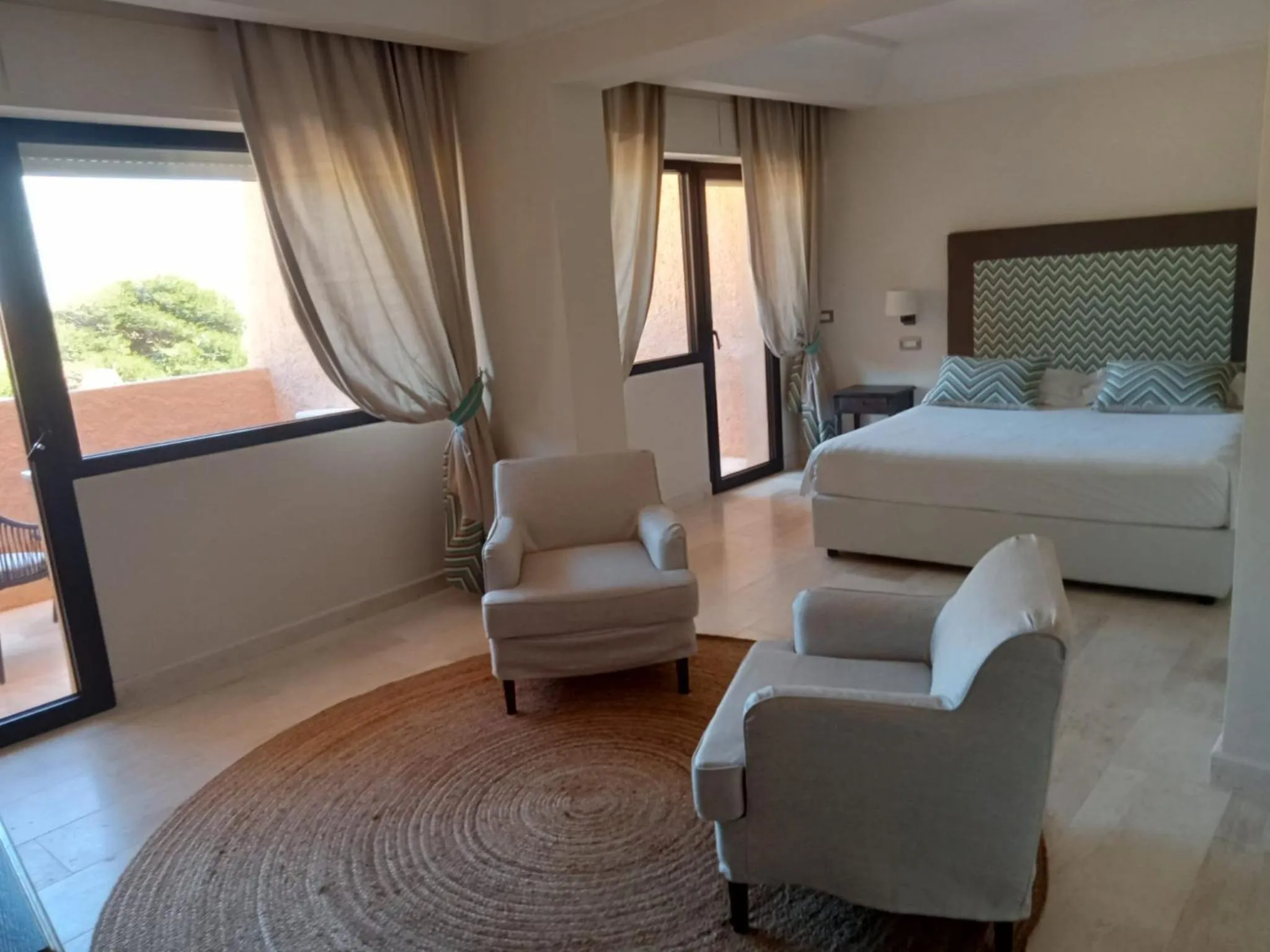 Bed in Hotel Cala Lunga