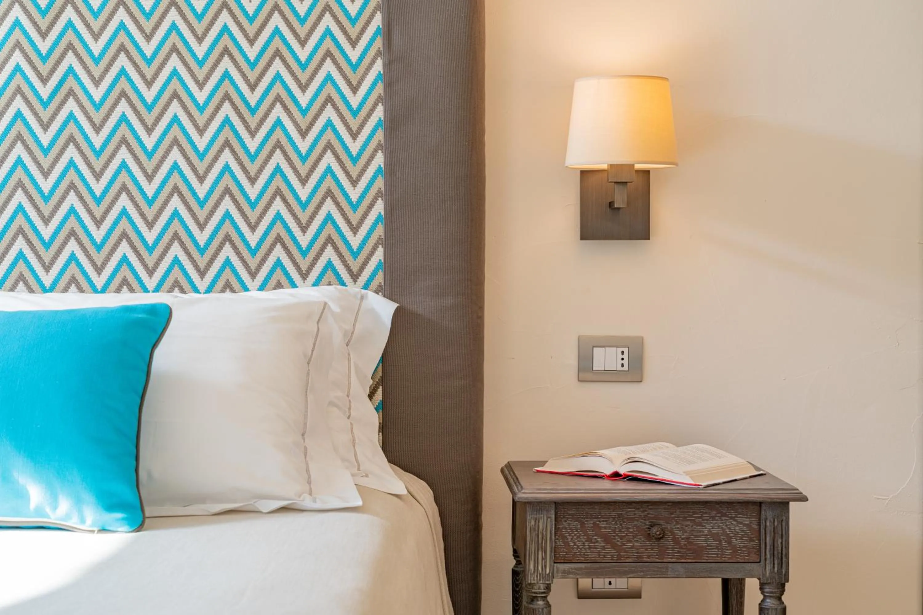 Bed in Hotel Cala Lunga