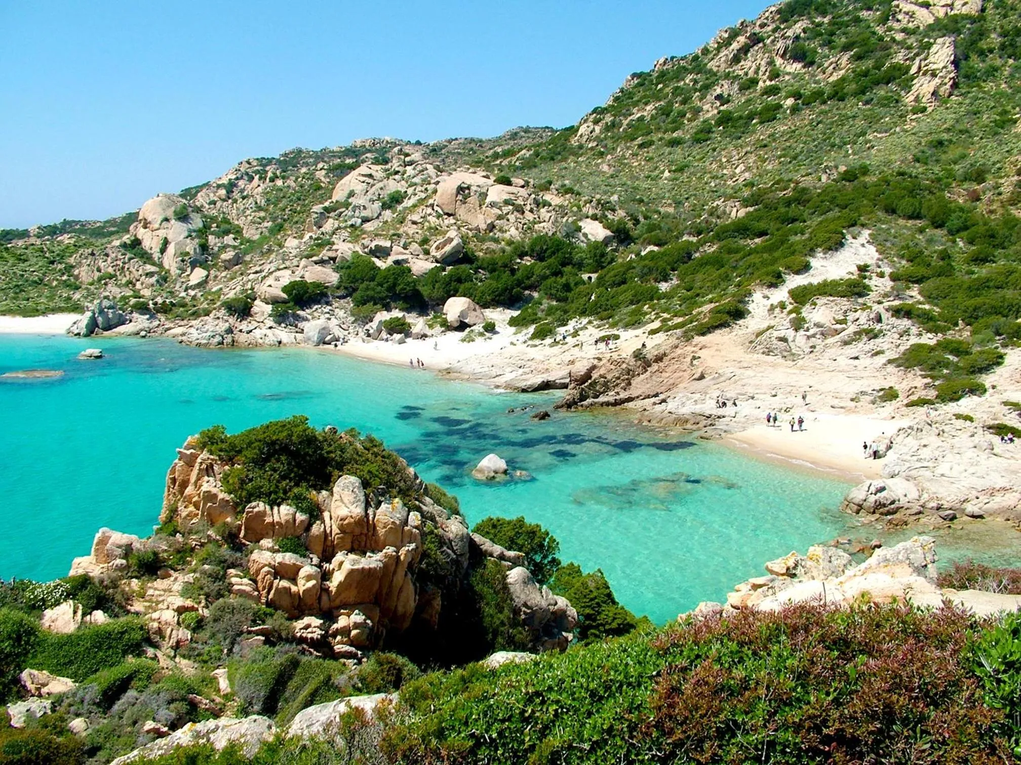 Natural landscape in Hotel Cala Lunga