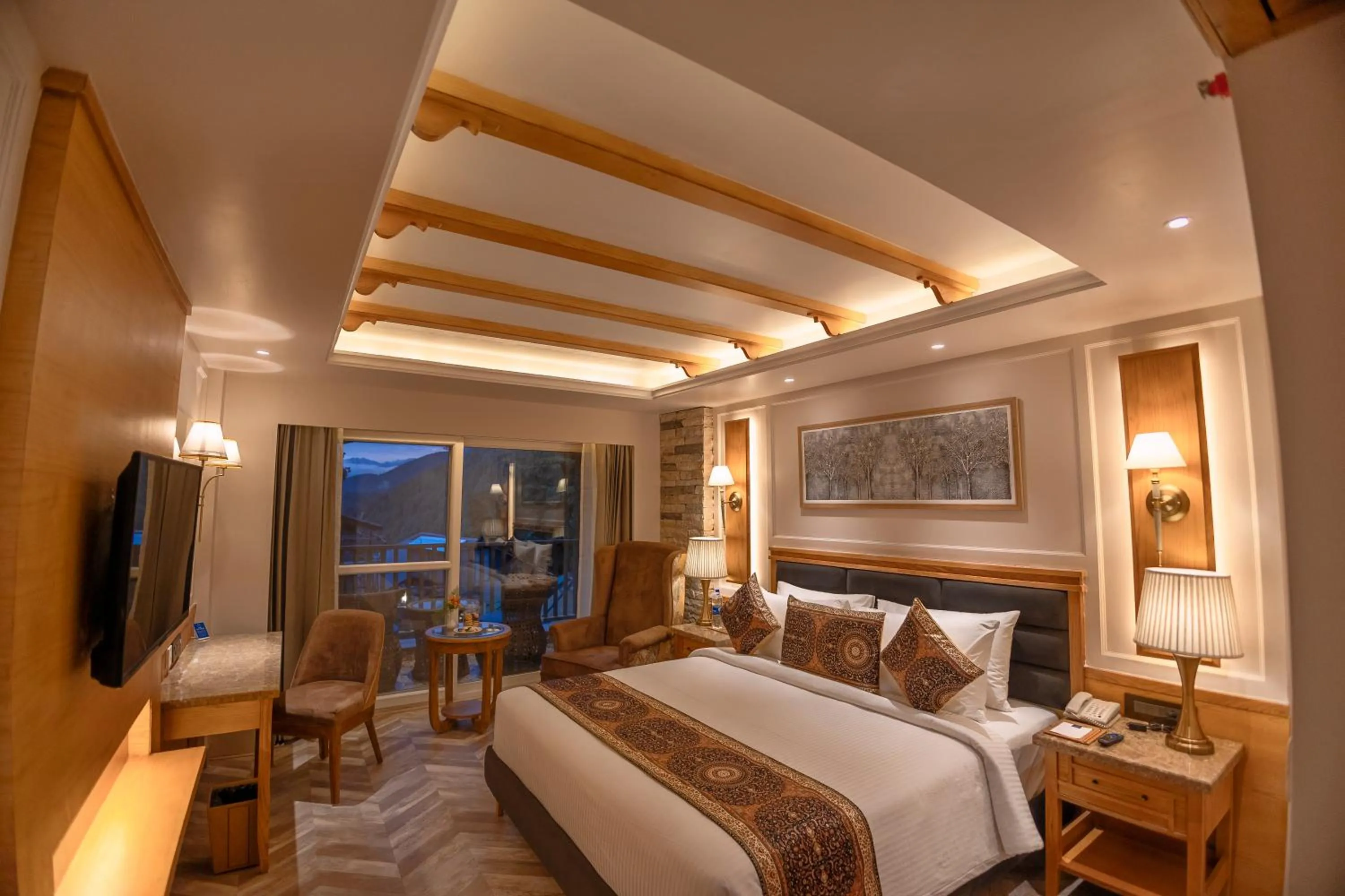 Bedroom, Bed in Presidium Sarovar Premiere Dalhousie