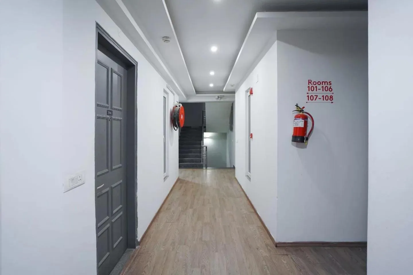 Floor plan in Saltstayz Express -Medicity Near Medanta Hospital