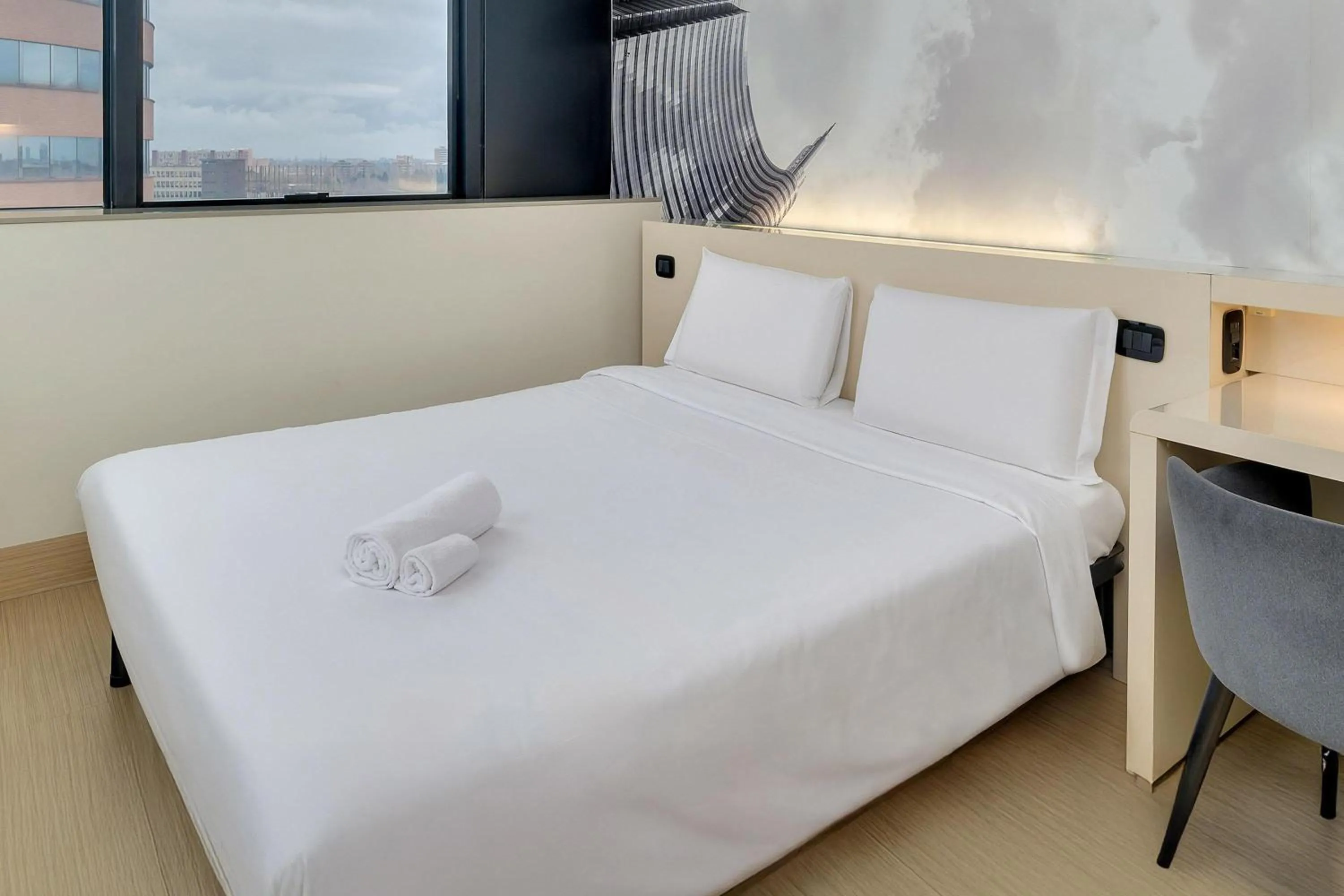 Photo of the whole room, Bed in B&B Hotel Milano Sesto Marelli