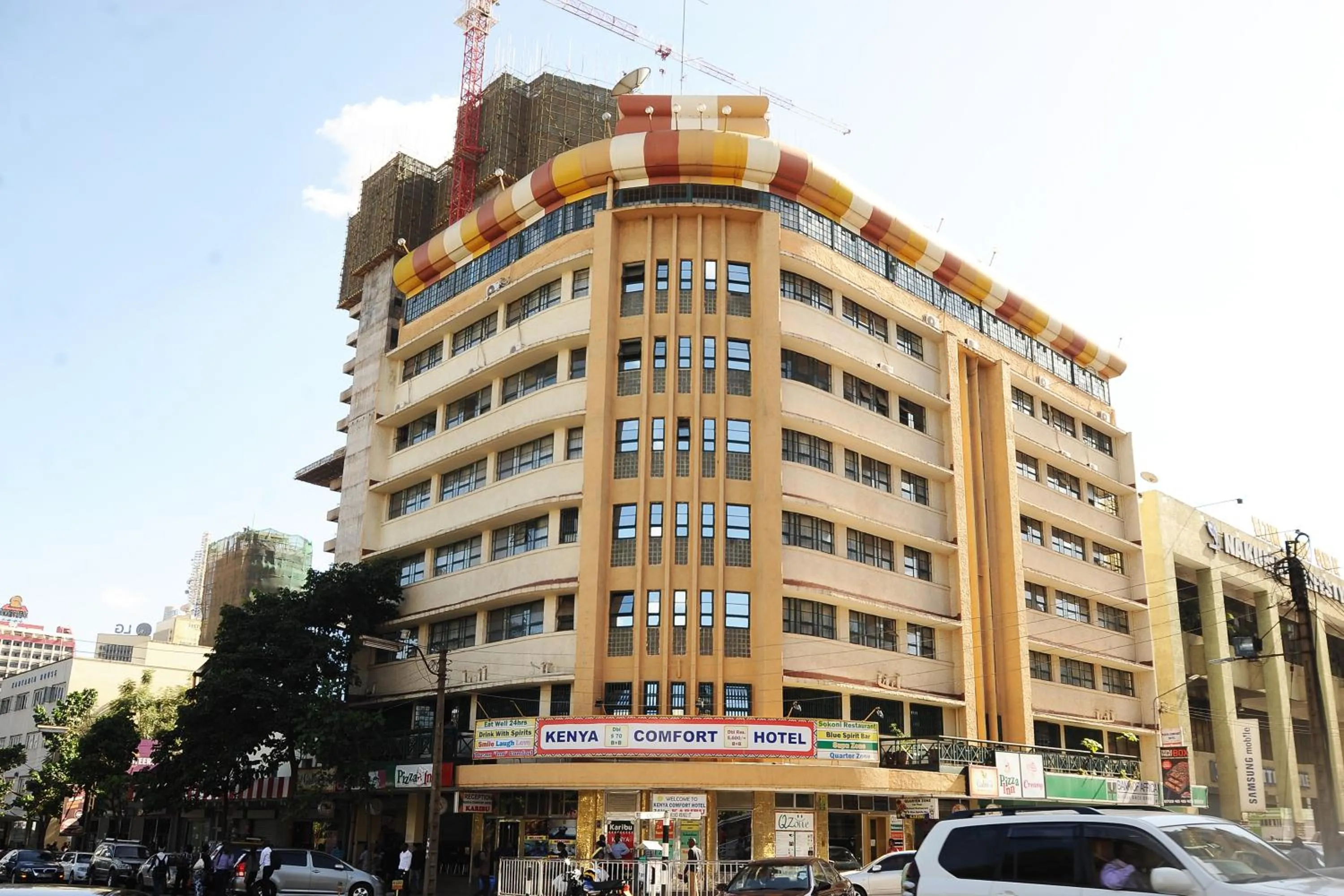 Property building in Kenya Comfort Hotel