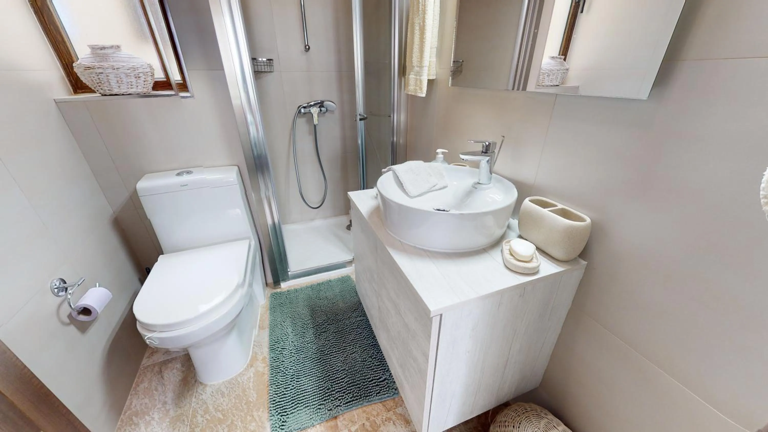 Shower, Bathroom in Dubhlina - Luxury Bed & Breakfast - Gozo