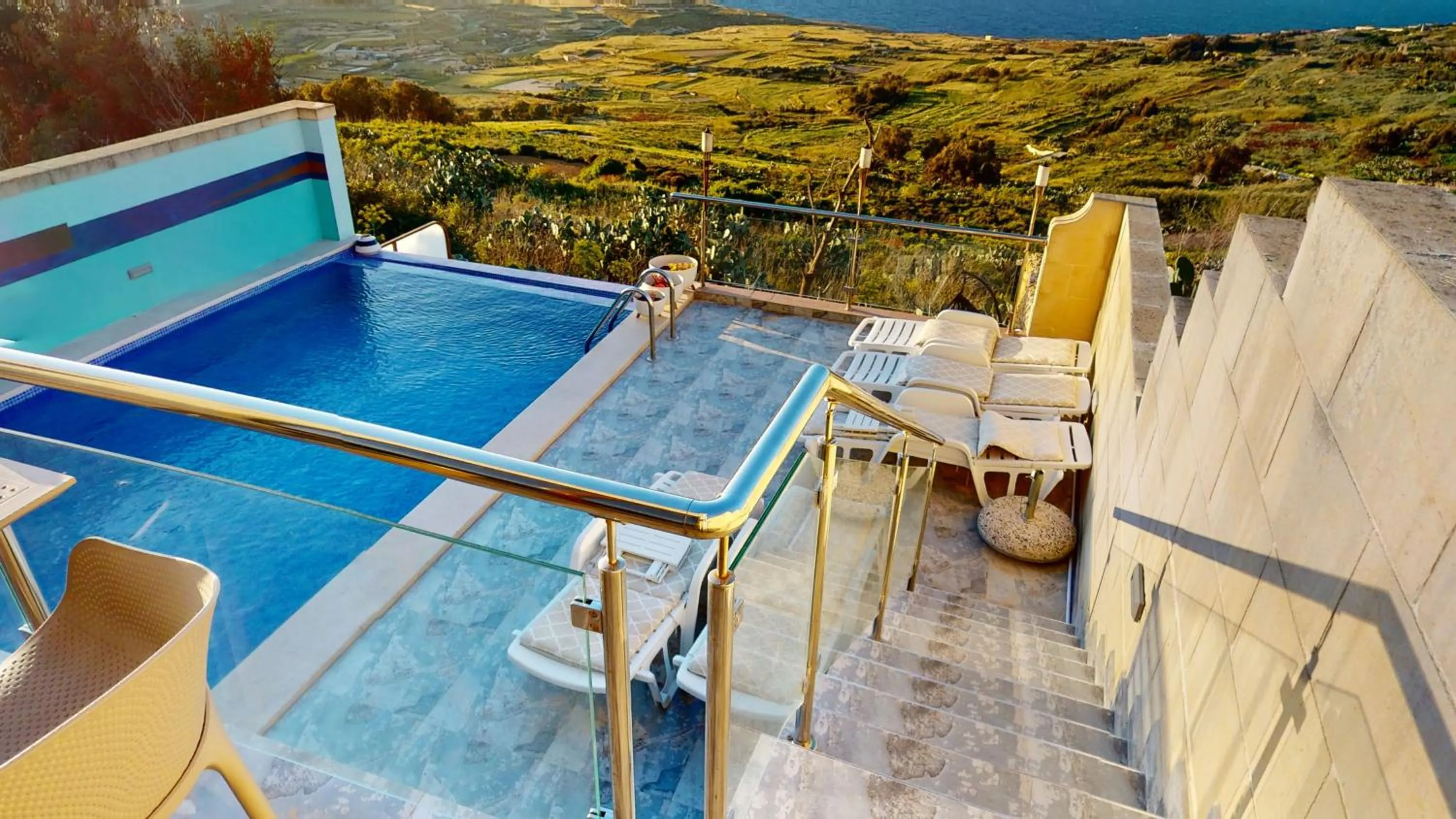 Day, Pool View in Dubhlina - Luxury Bed & Breakfast - Gozo