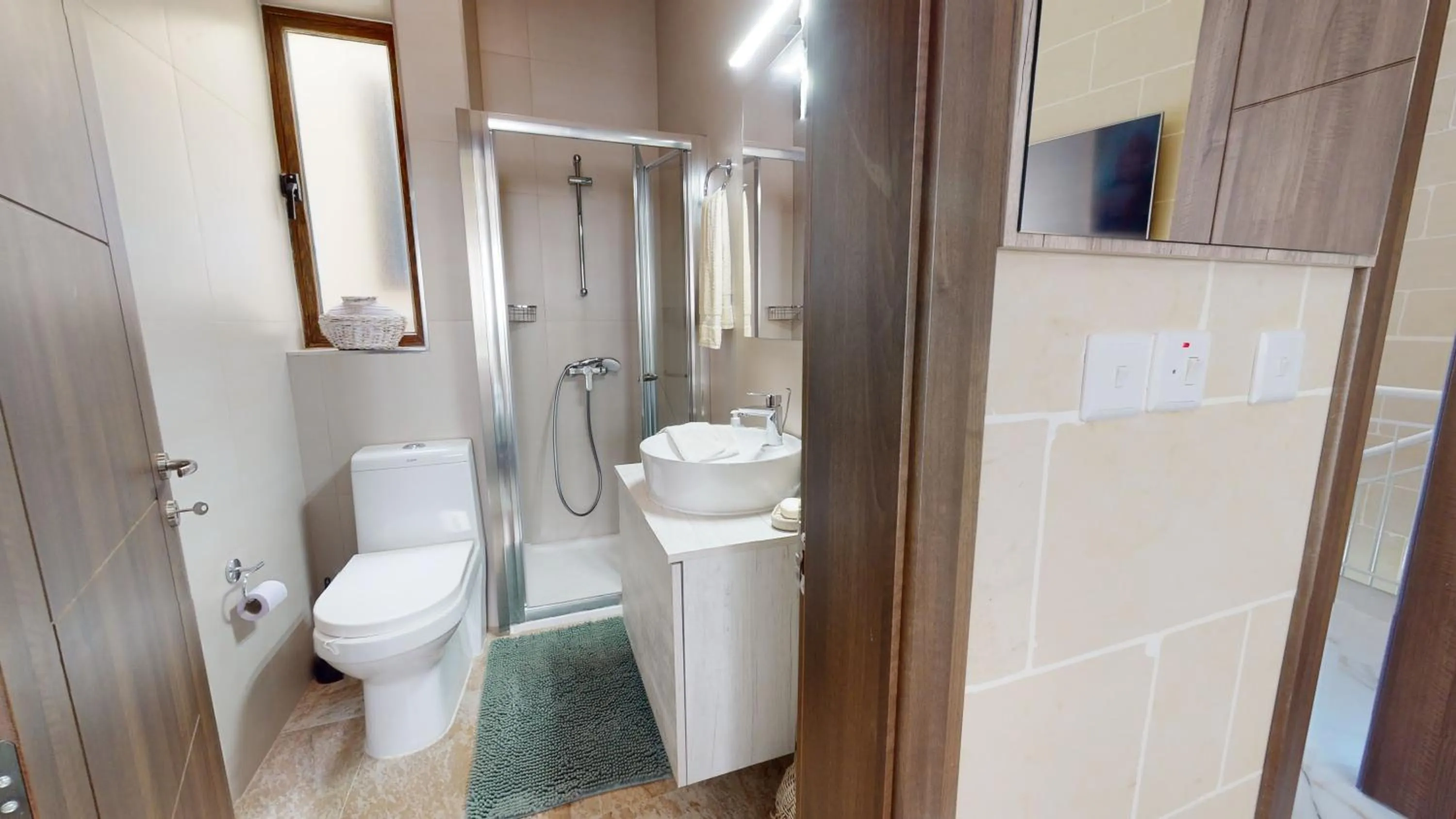 Shower, Bathroom in Dubhlina - Luxury Bed & Breakfast - Gozo