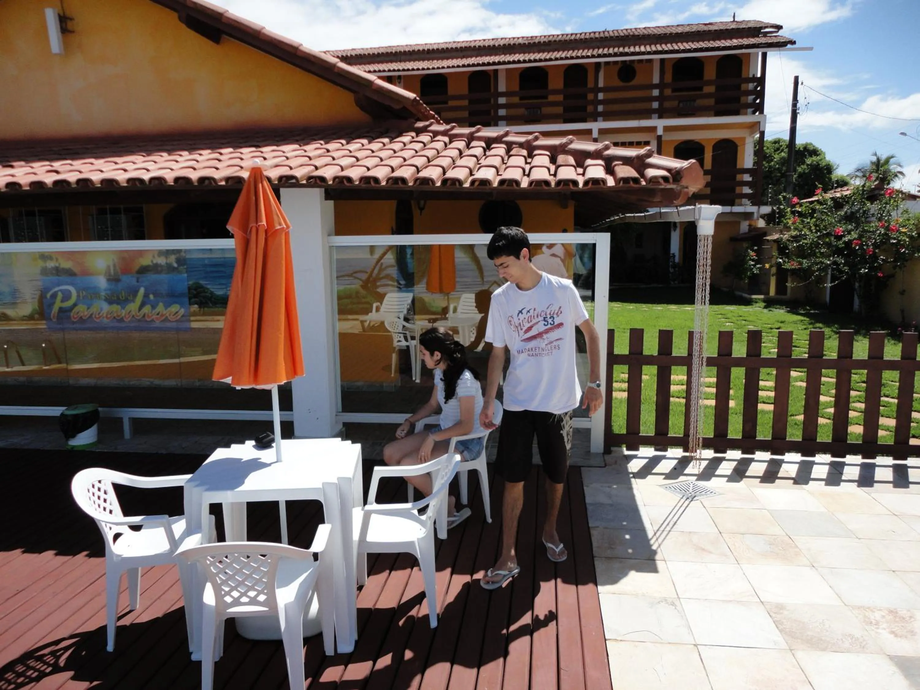 older children in Pousada Paradise