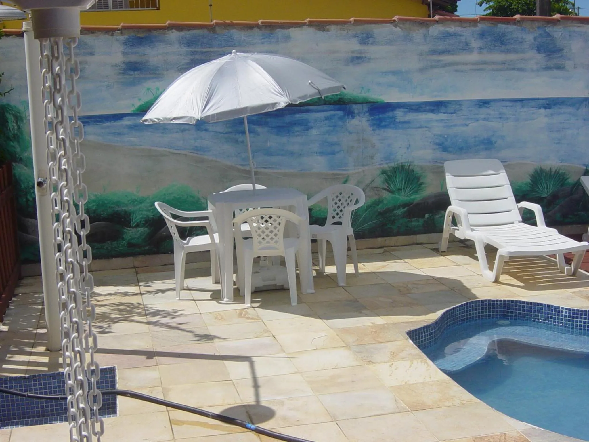 Patio in Pousada Paradise