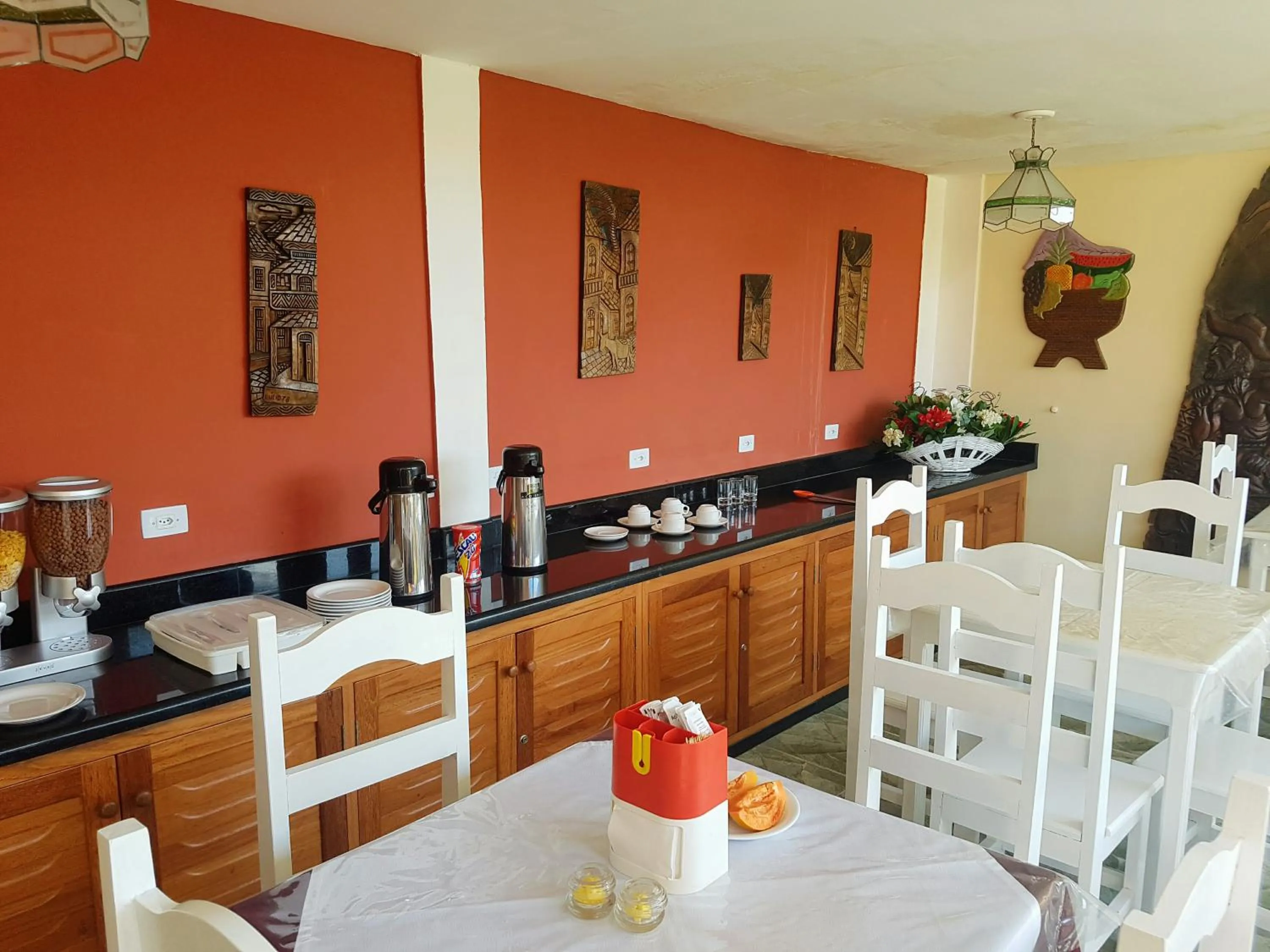 Food and drinks in Pousada Paradise