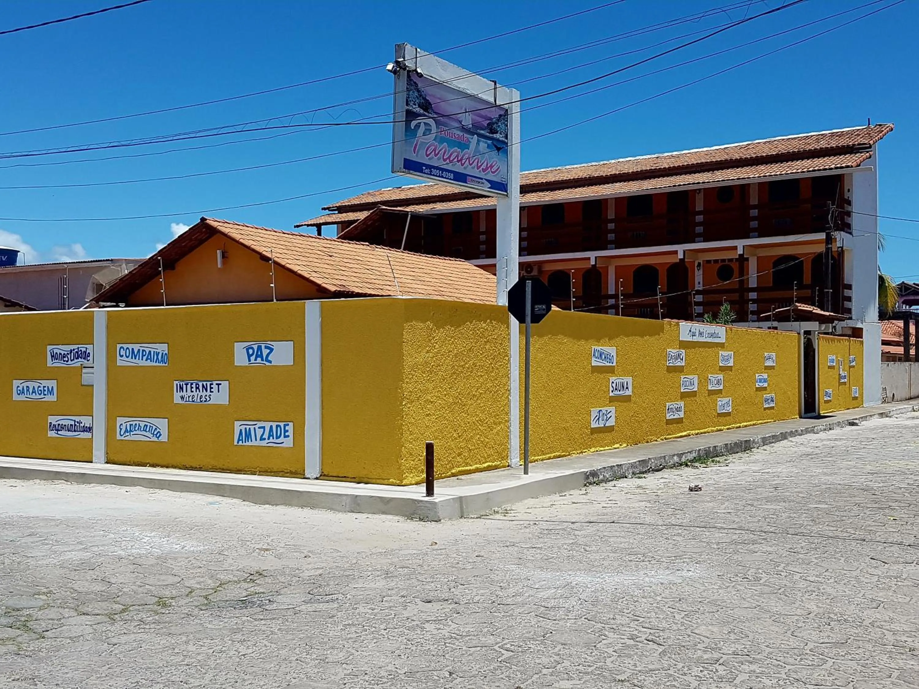 Lake view in Pousada Paradise