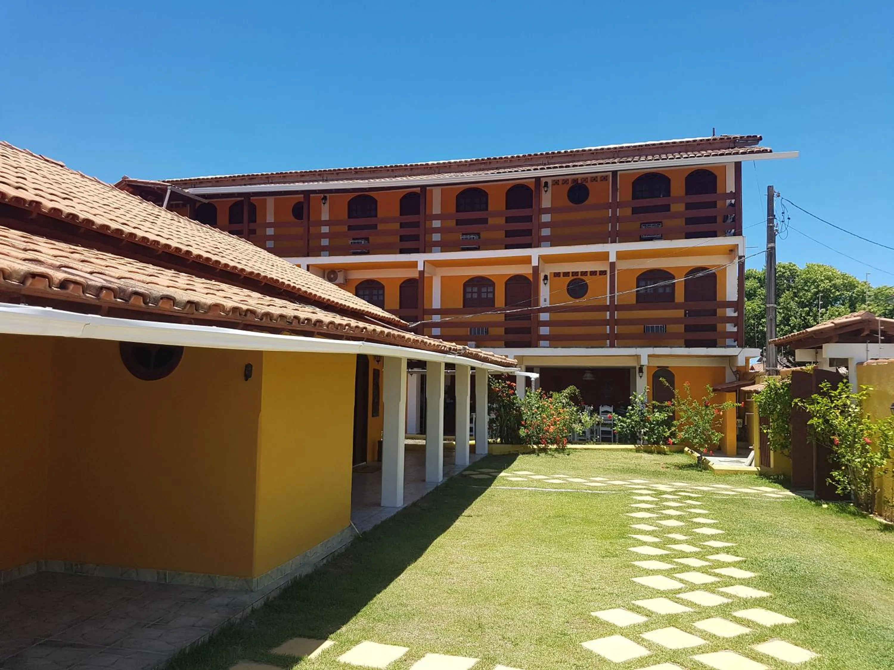 Balcony/Terrace in Pousada Paradise