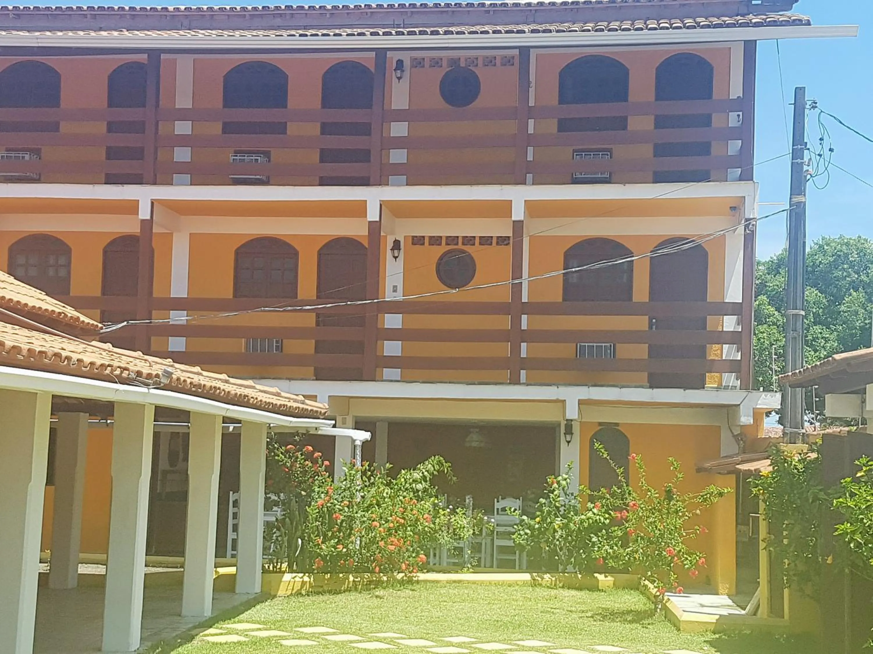 Facade/entrance in Pousada Paradise