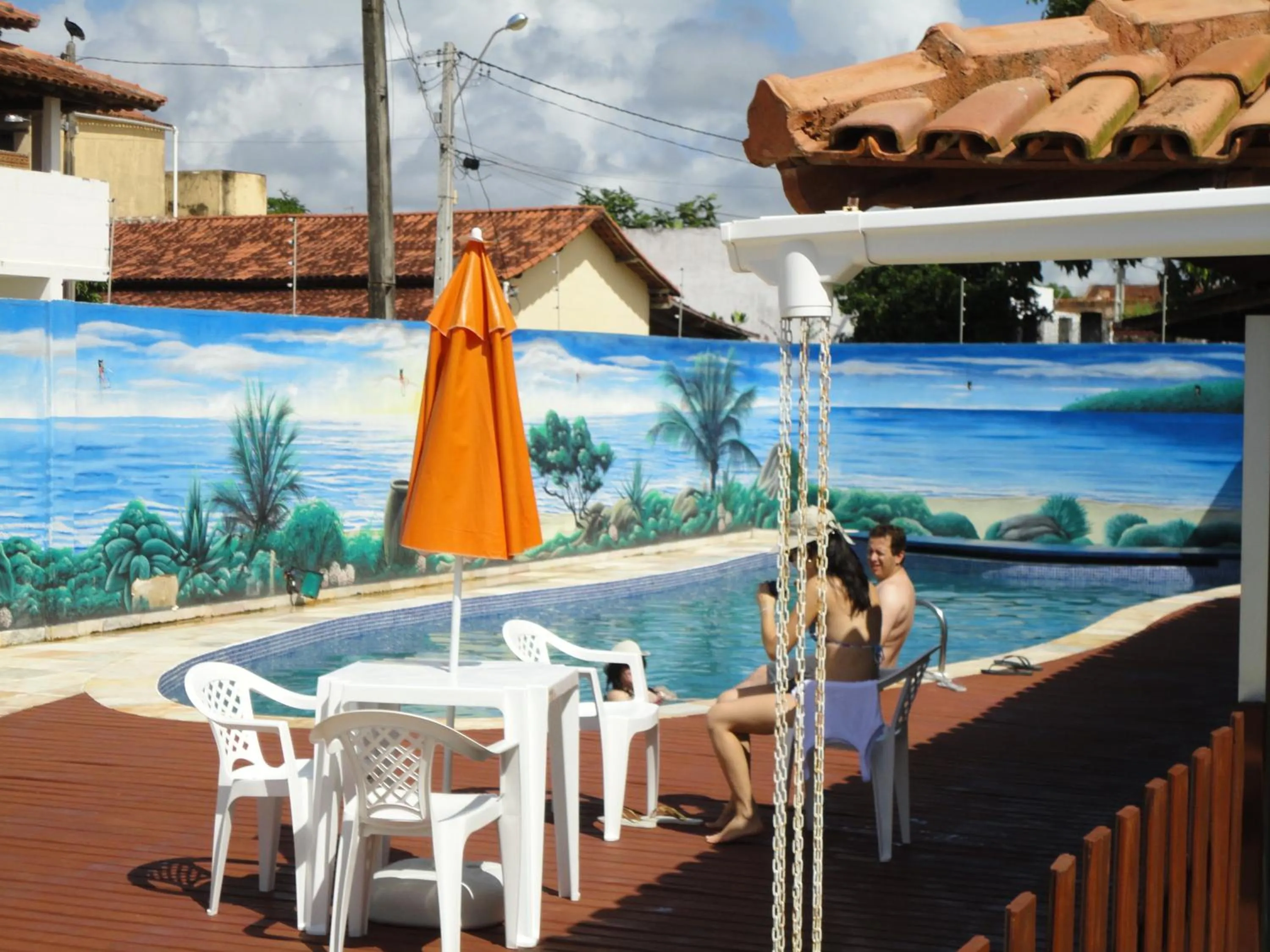 Decorative detail in Pousada Paradise