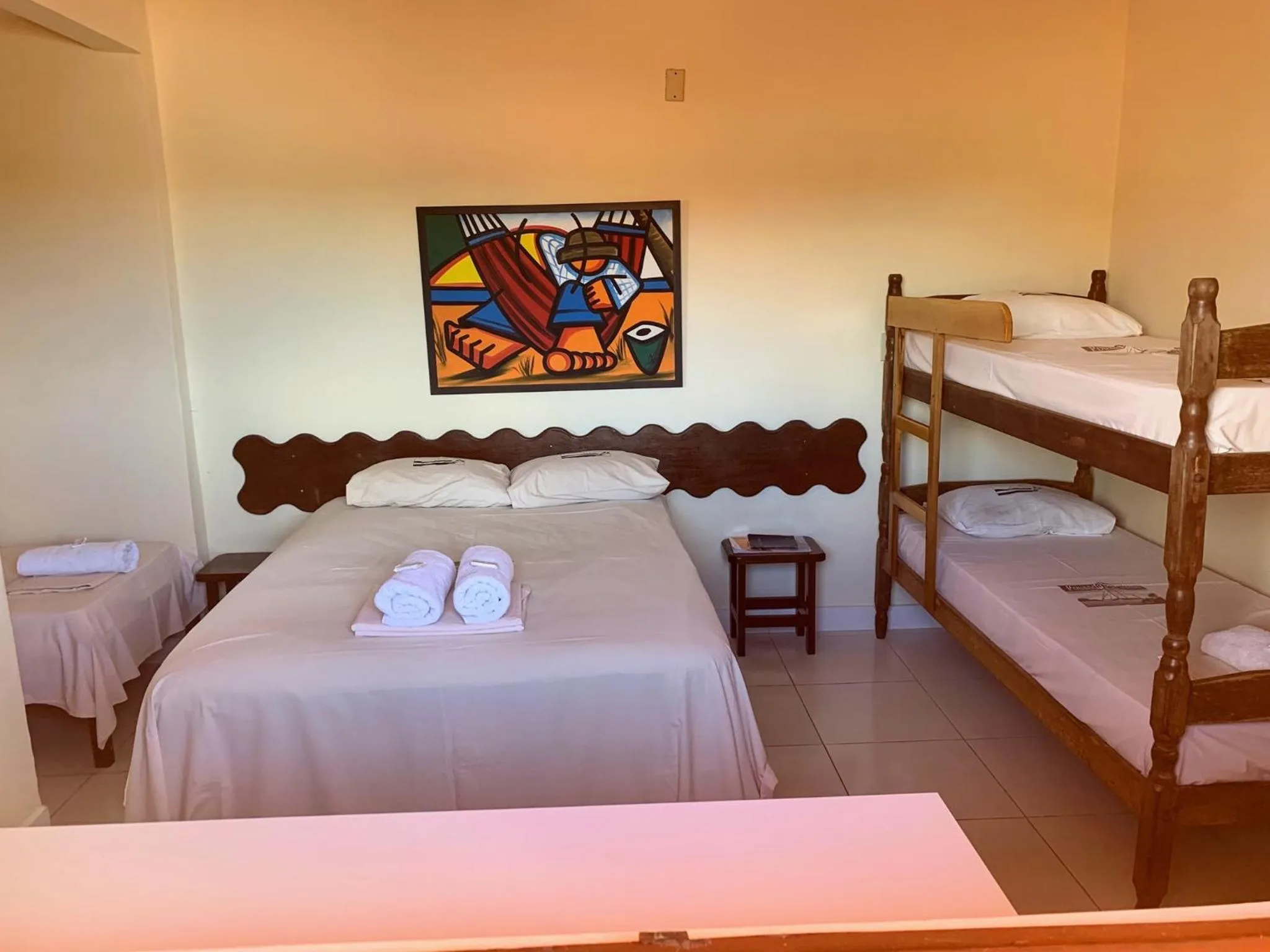 Photo of the whole room, Bed in Pousada Paradise