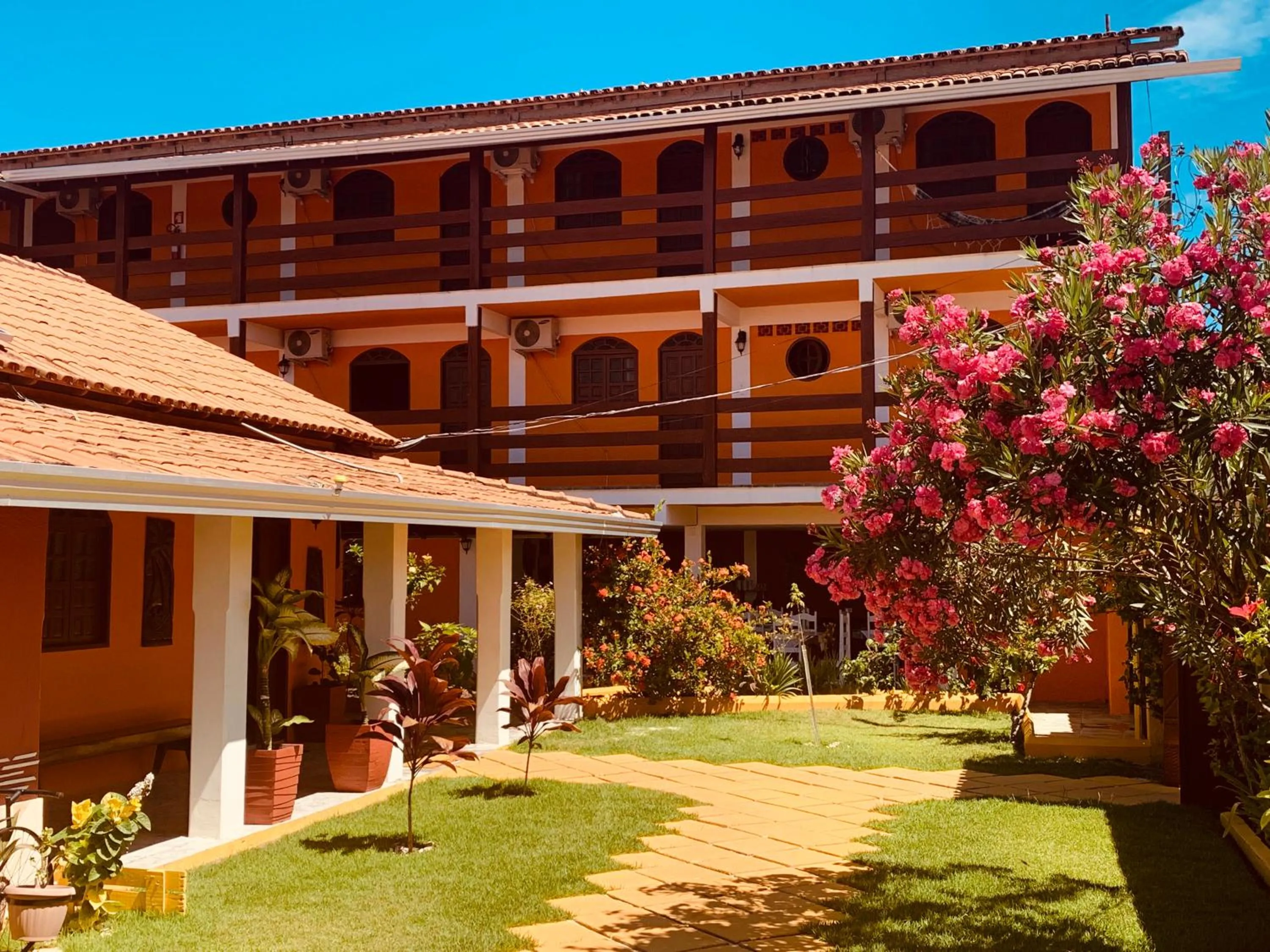 Garden in Pousada Paradise