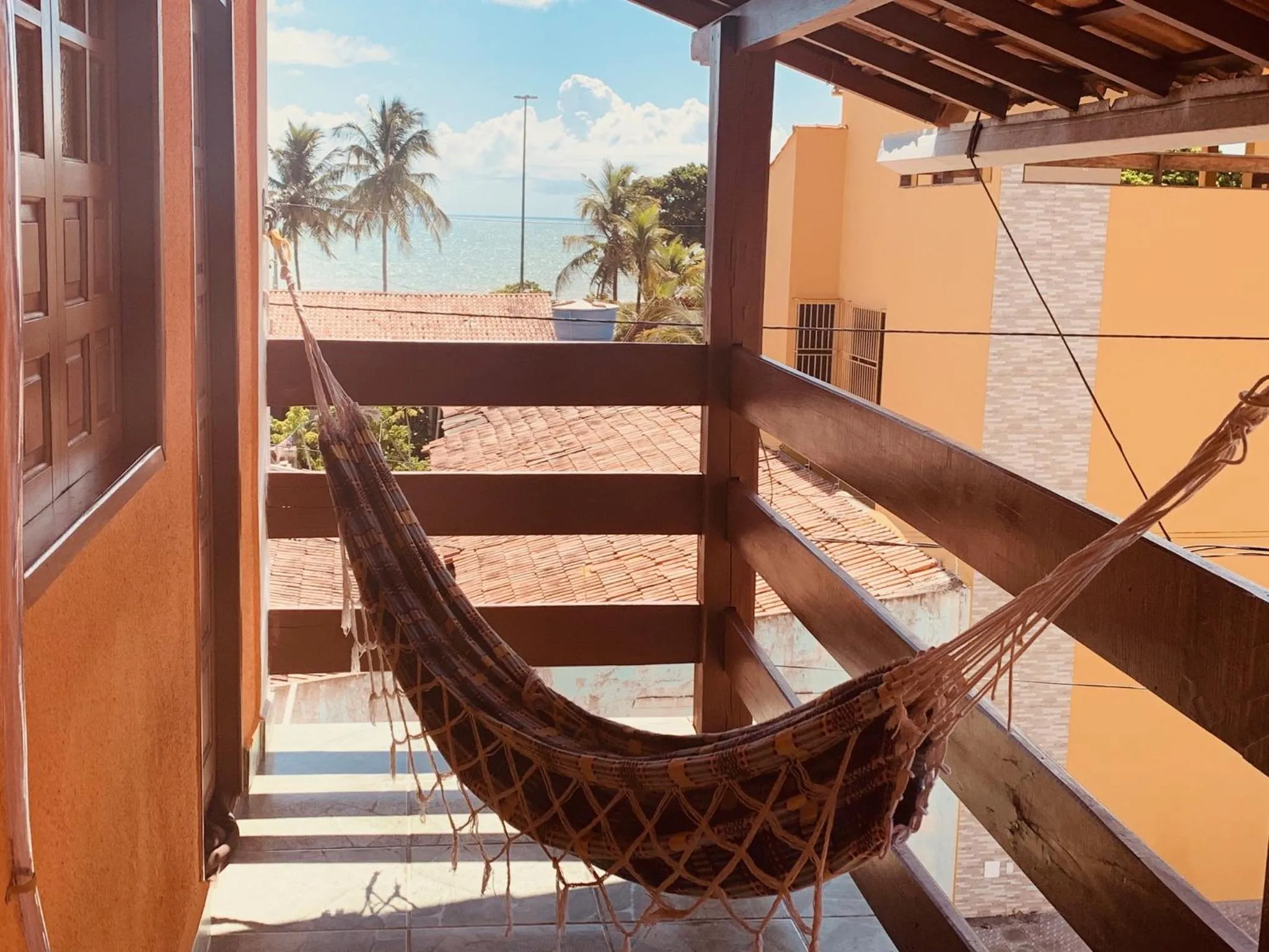 Balcony/Terrace in Pousada Paradise