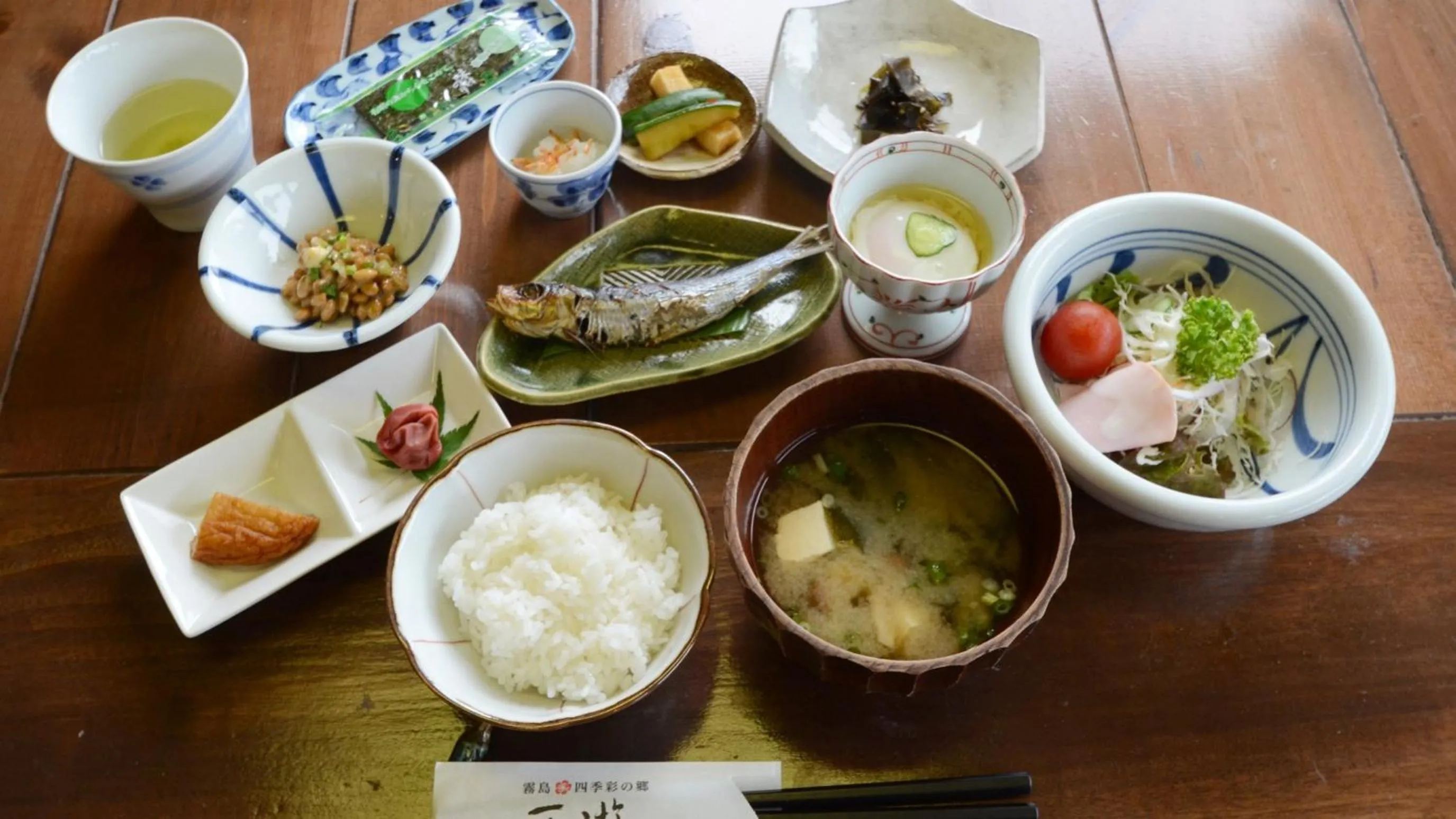 Food in Shikisai no Sato Manyu