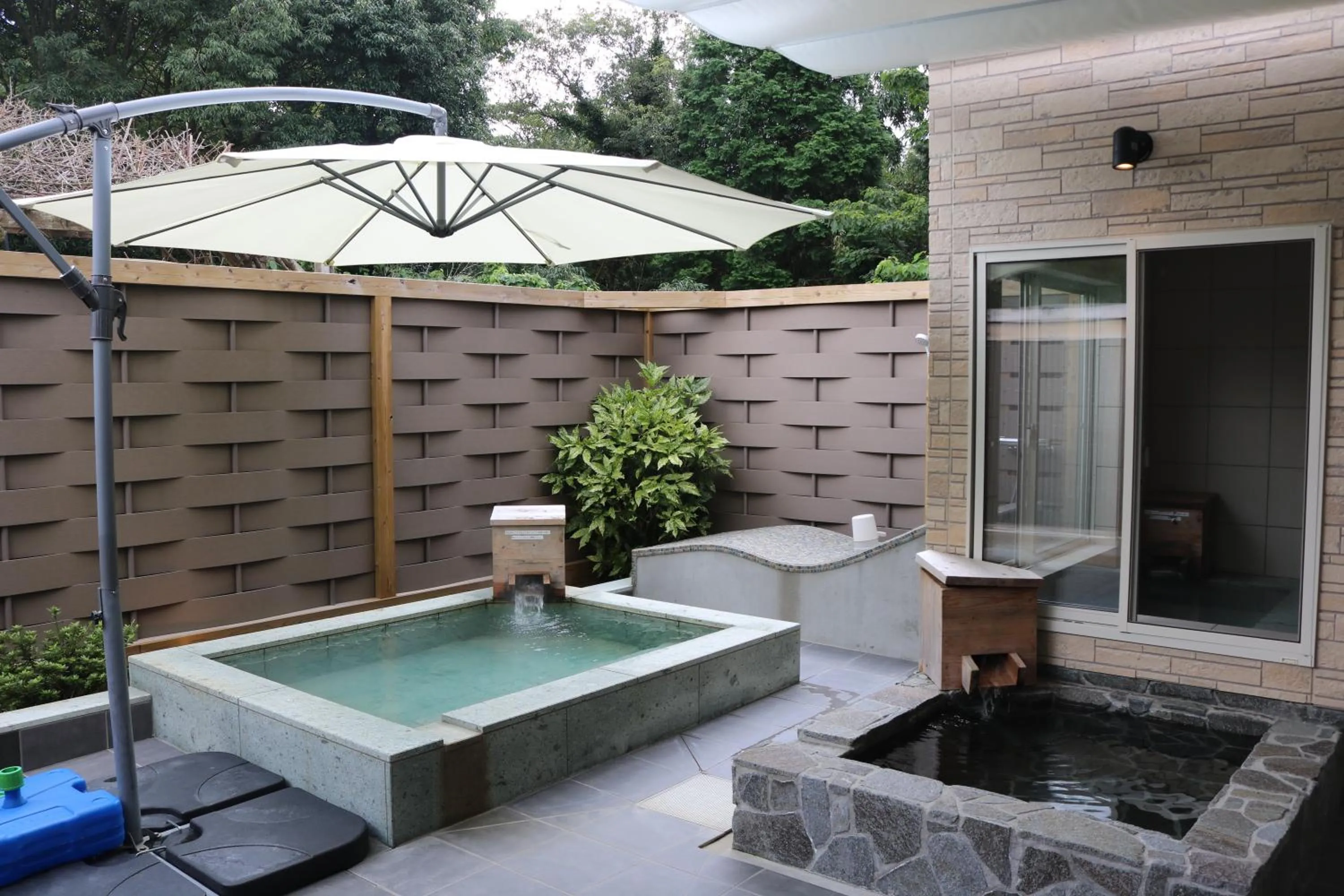 Hot Spring Bath in Shikisai no Sato Manyu