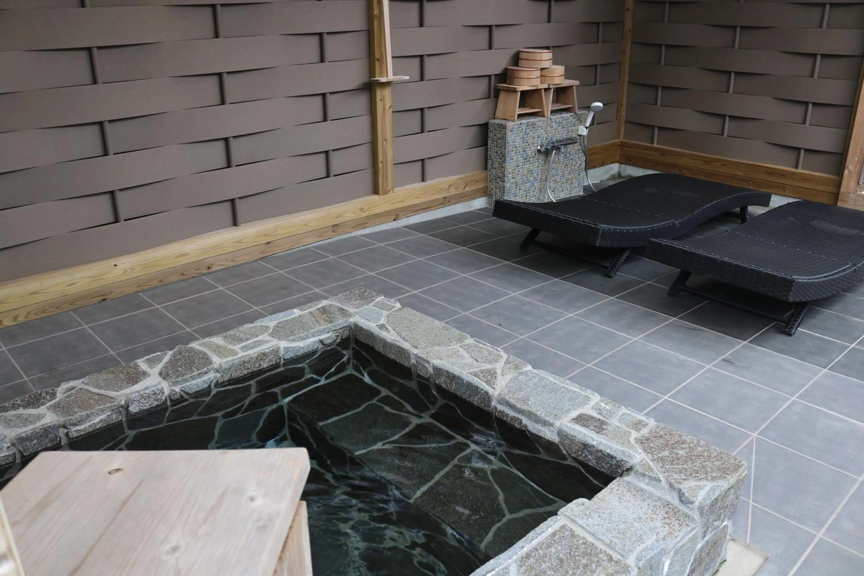 Hot Spring Bath in Shikisai no Sato Manyu