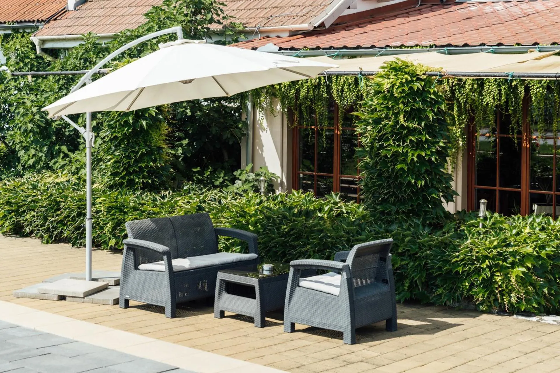 Garden in Hotel Maroli Mikulov