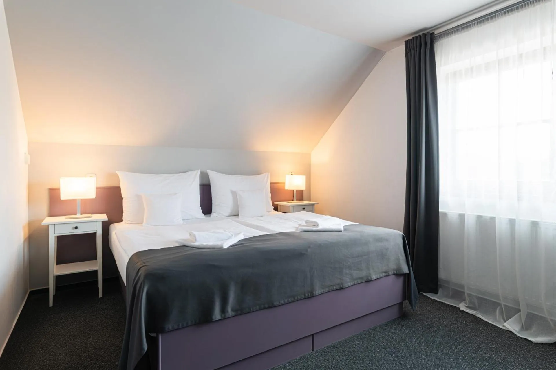 Bedroom, Bed in Hotel Maroli Mikulov