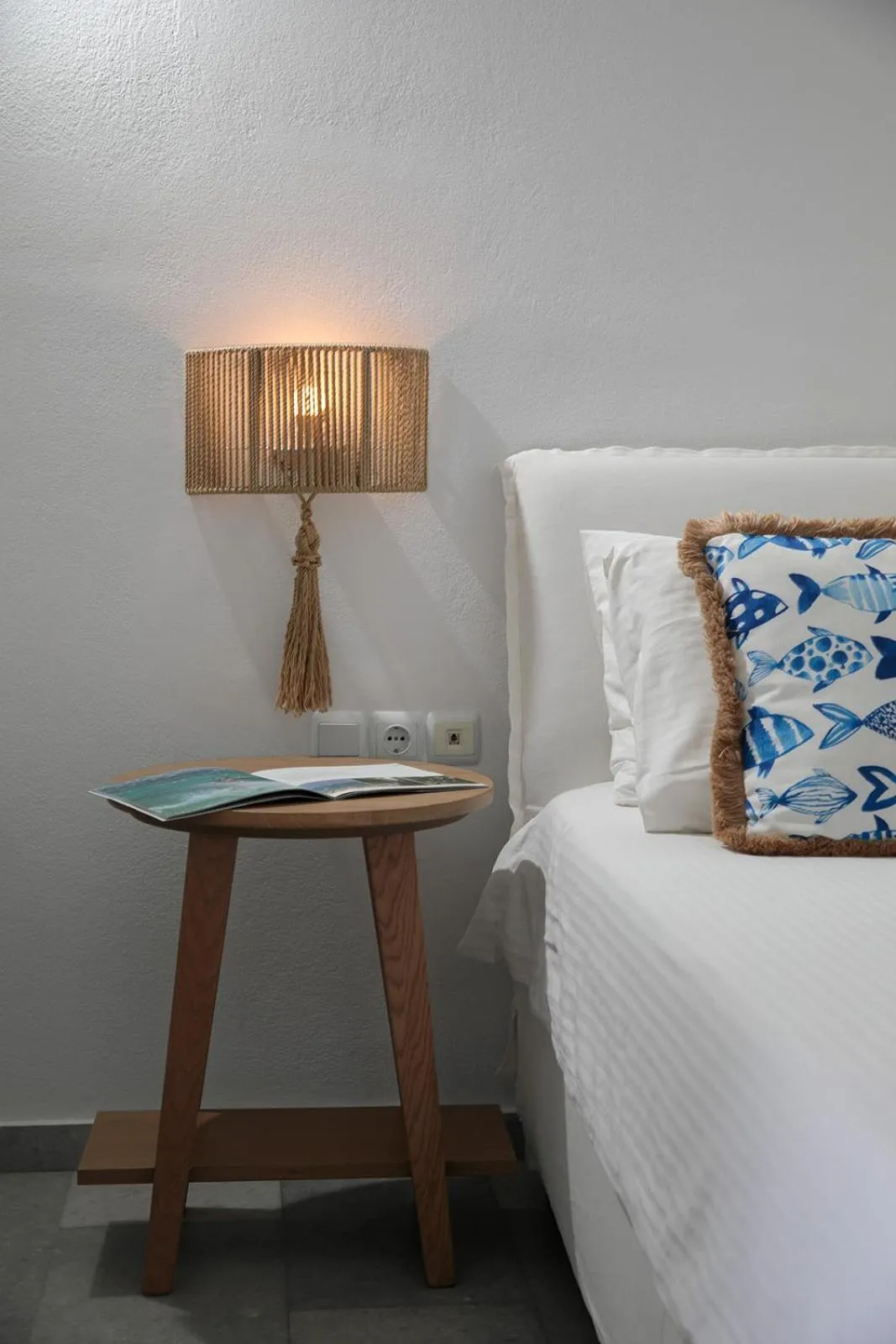 Bed in Ippokampos Beachfront