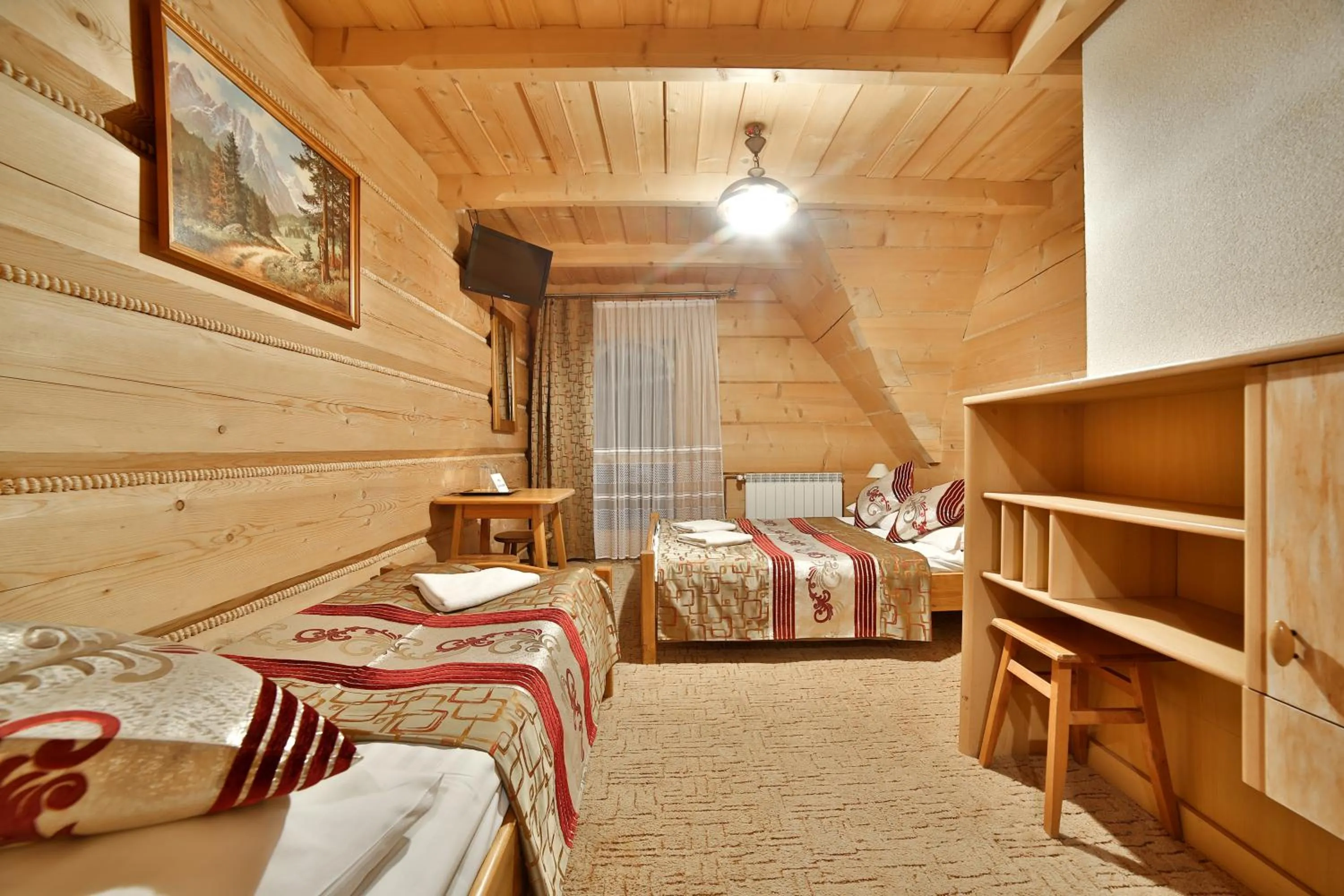 Photo of the whole room, Bed in Willa Jarząbek - 5 min do term Szaflary I Gorący Potok
