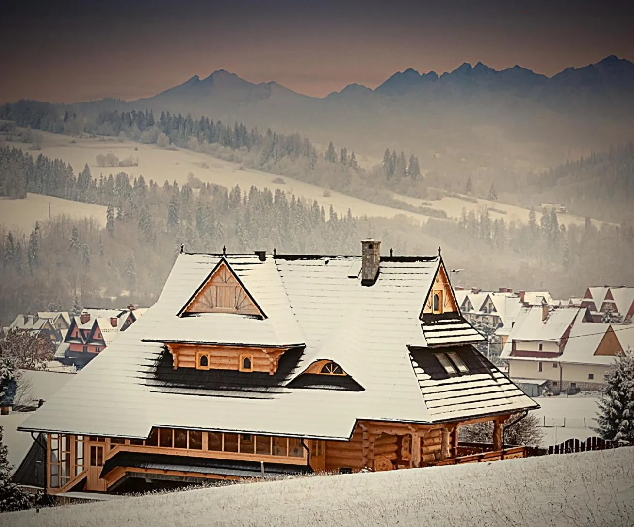 Property building in Willa Jarząbek - 5 min do term Szaflary I Gorący Potok