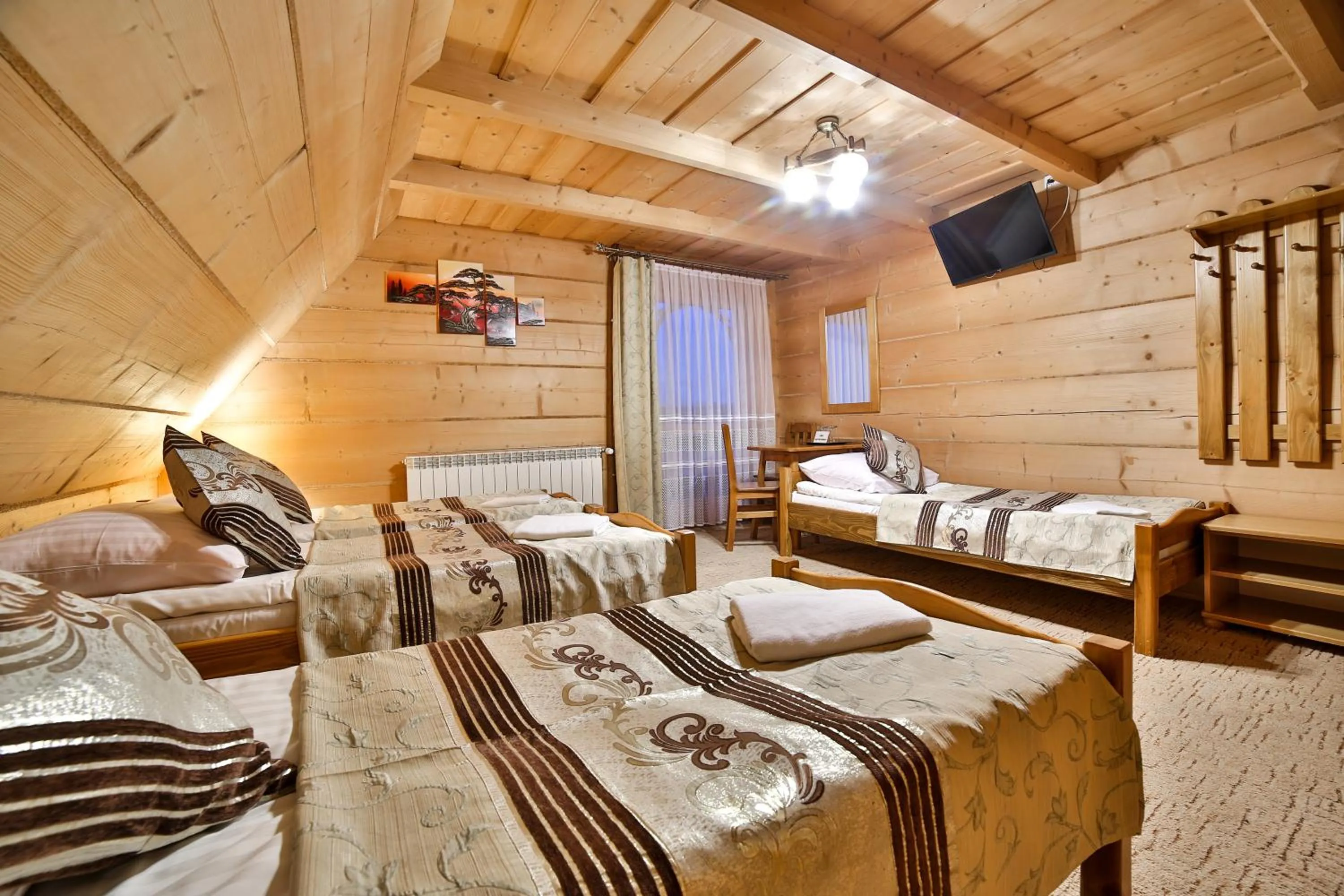 Photo of the whole room, Bed in Willa Jarząbek - 5 min do term Szaflary I Gorący Potok