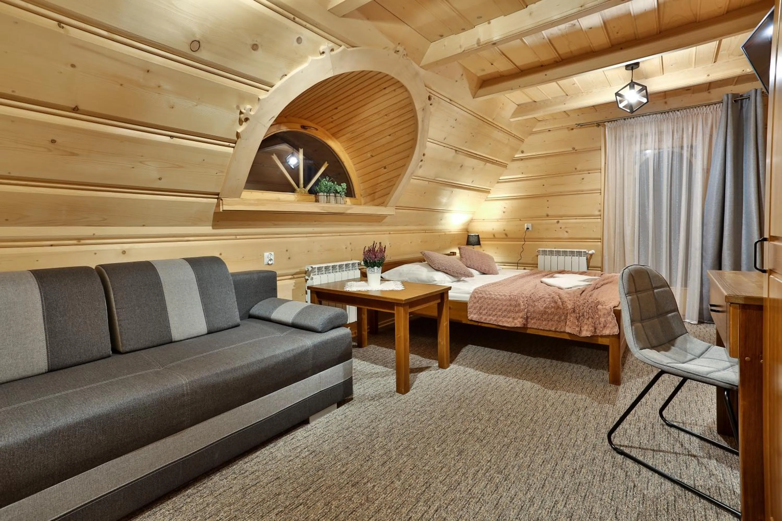 Photo of the whole room, Bed in Willa Jarząbek - 5 min do term Szaflary I Gorący Potok