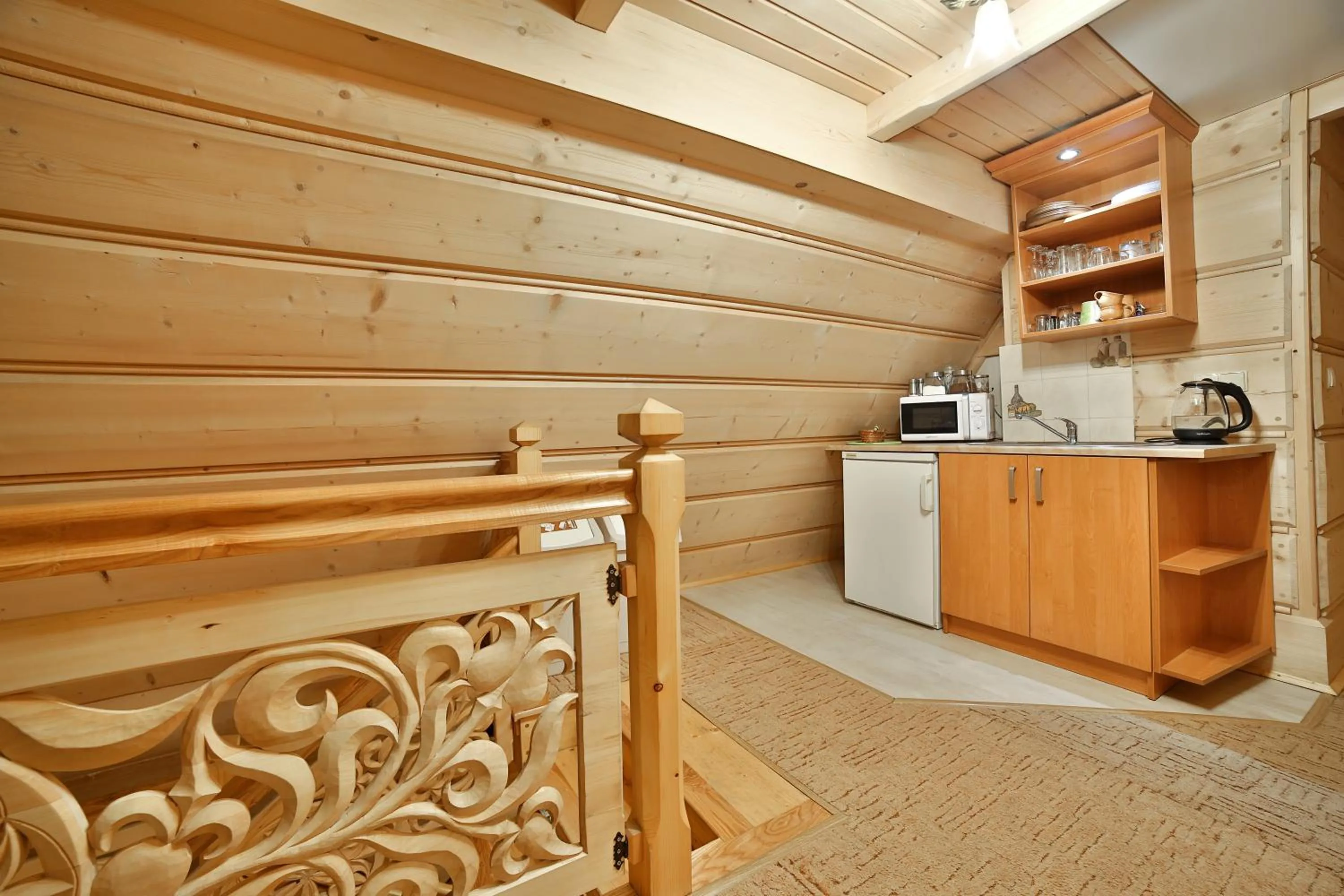 Kitchen or kitchenette in Willa Jarząbek - 5 min do term Szaflary I Gorący Potok