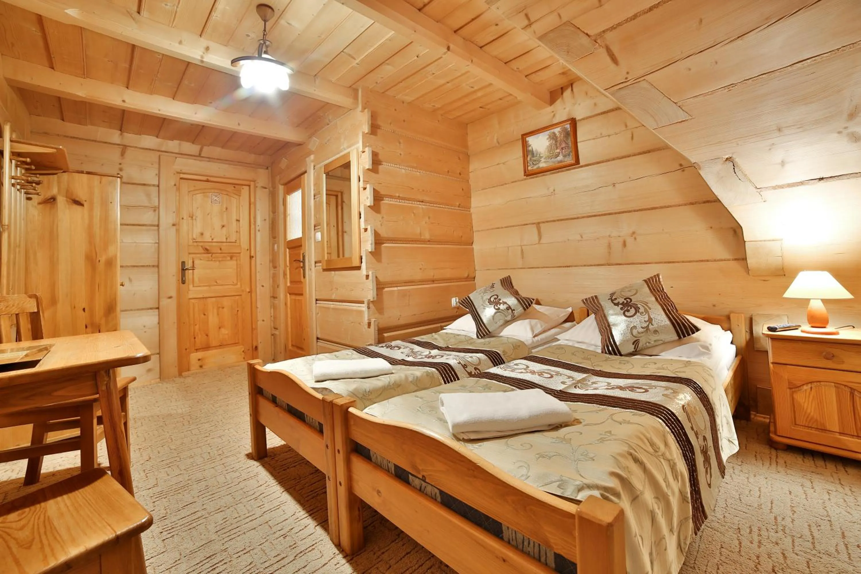 Photo of the whole room, Bed in Willa Jarząbek - 5 min do term Szaflary I Gorący Potok