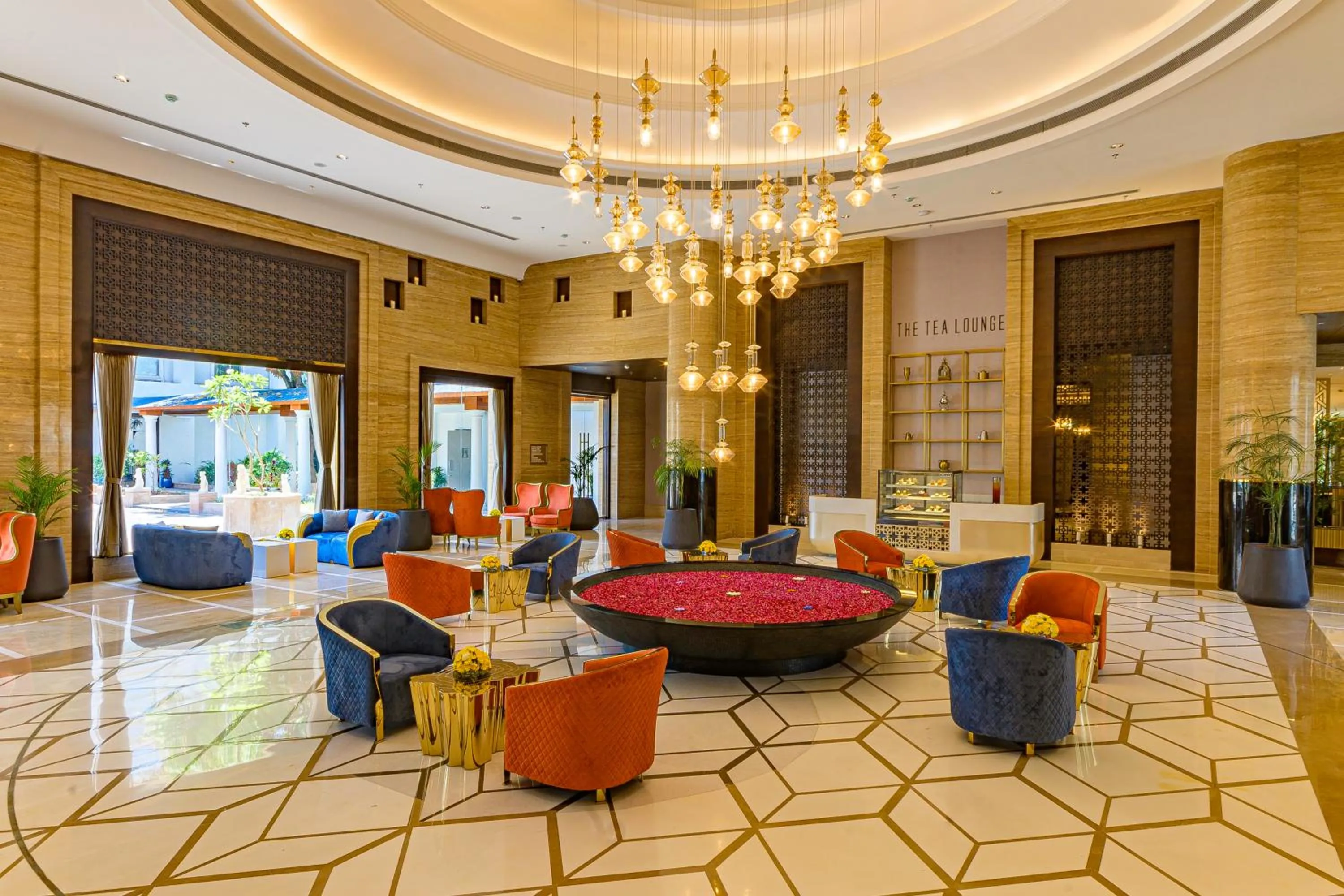 Living room in Taj Gandhinagar Resort and Spa